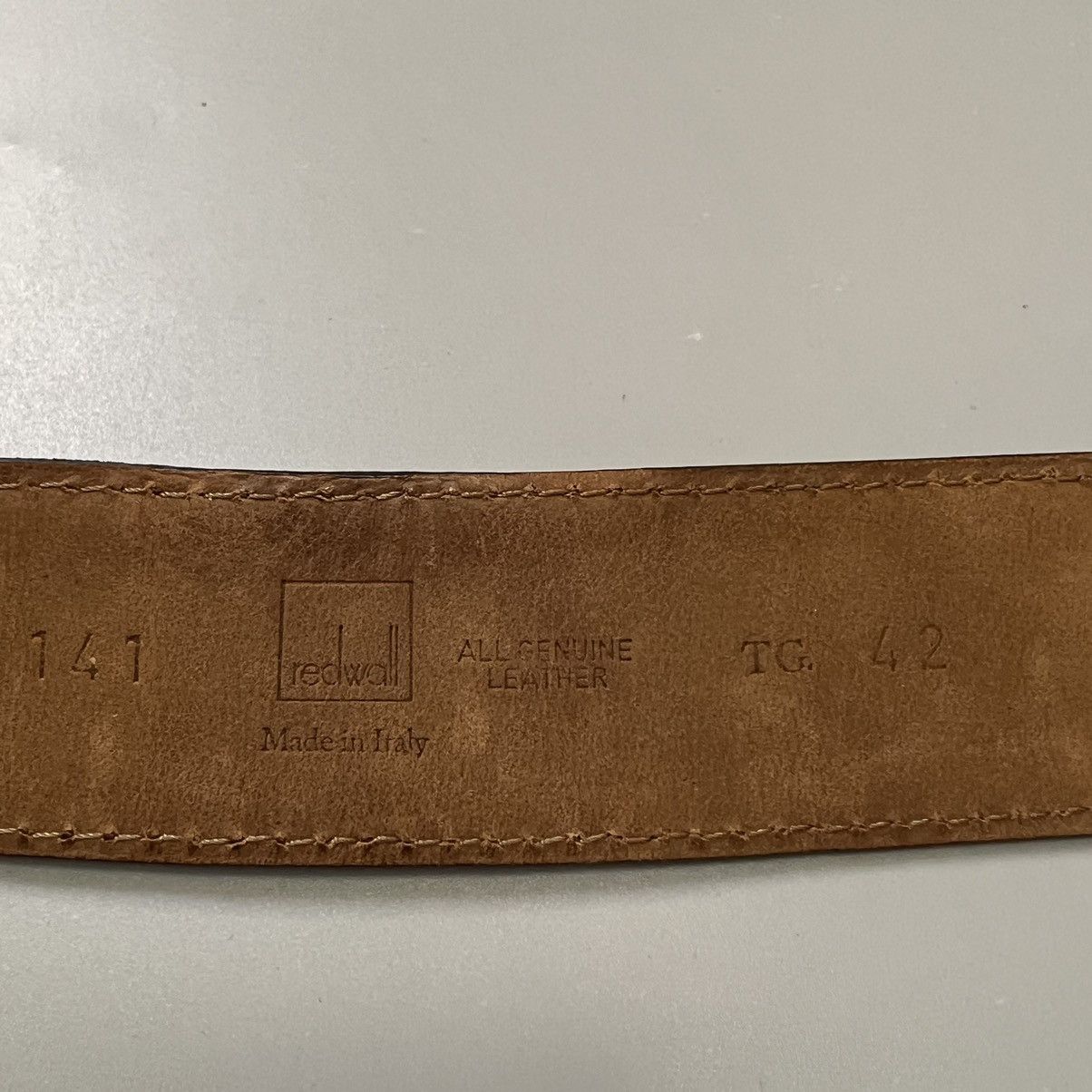 Moschino Vintage MOSCHINO Leather RedWall Belt Rare Size ONE SIZE - 12 Thumbnail