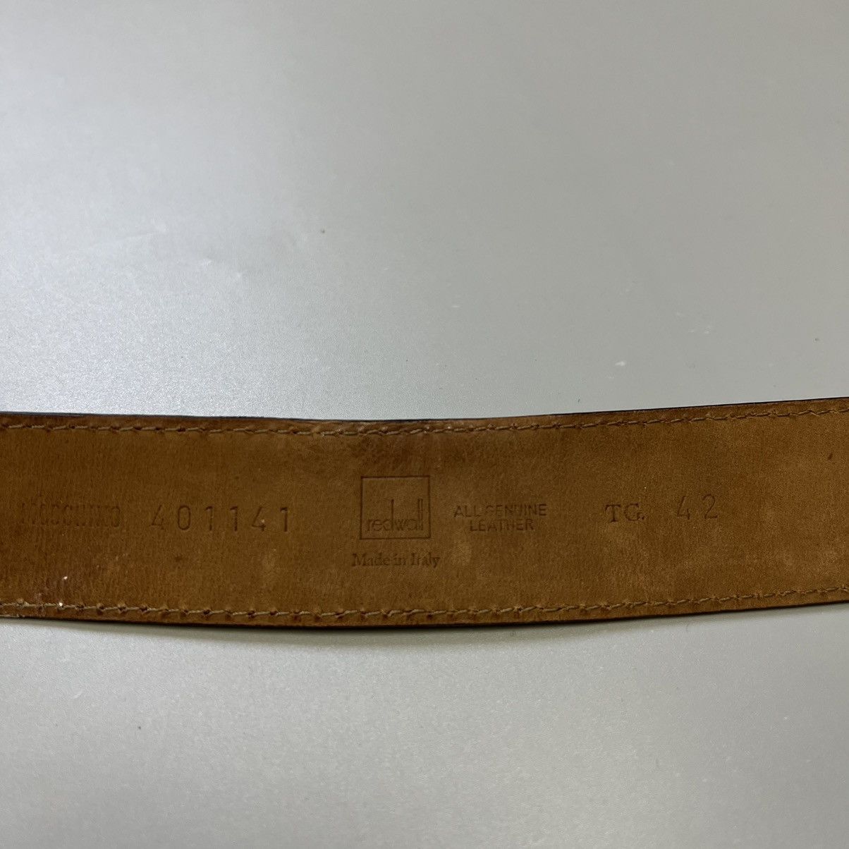 Moschino Vintage MOSCHINO Leather RedWall Belt Rare Size ONE SIZE - 11 Thumbnail
