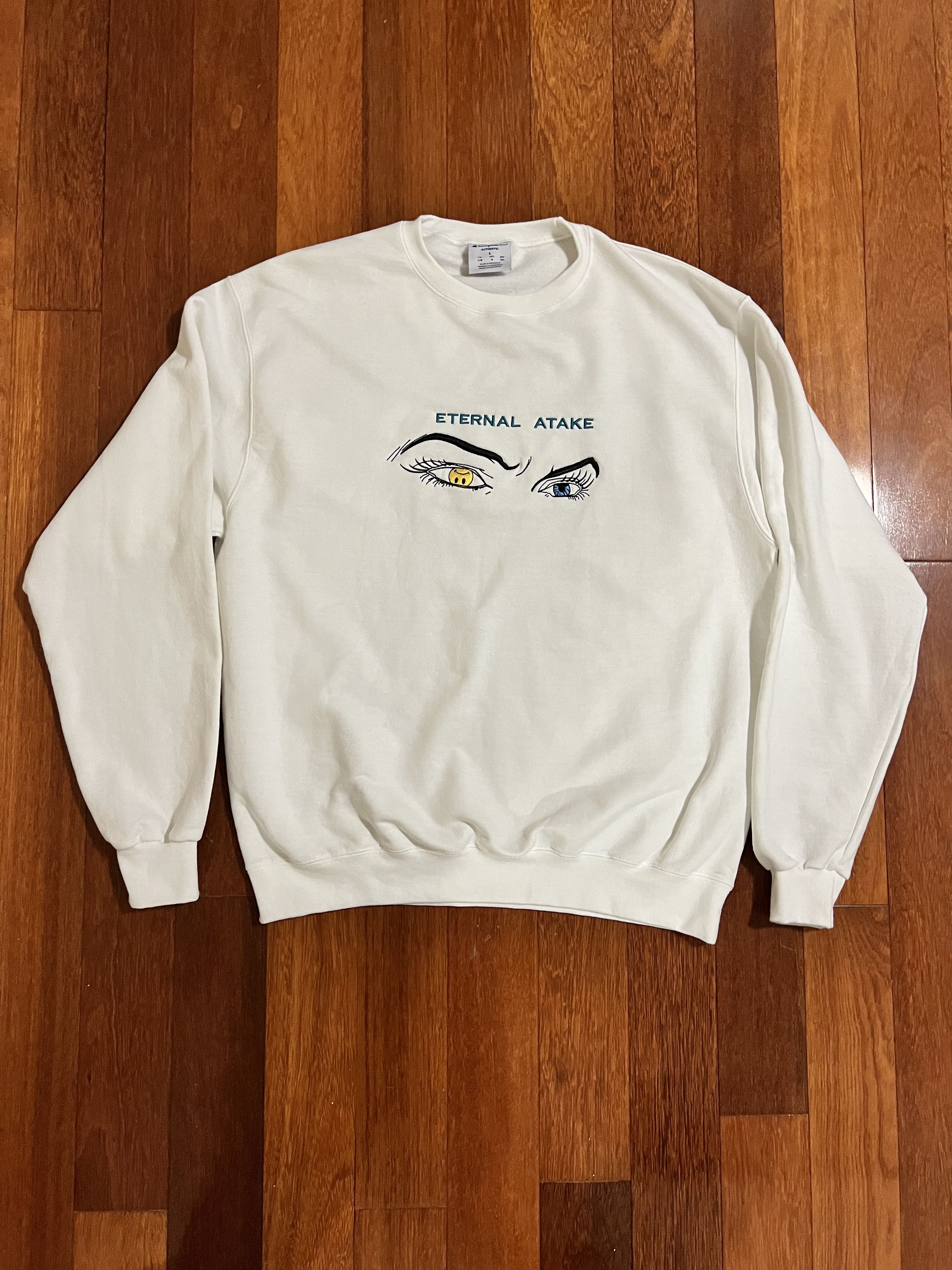 💚 Lil Uzi x Champion Eternal Atake Embroidered Crewneck NEW