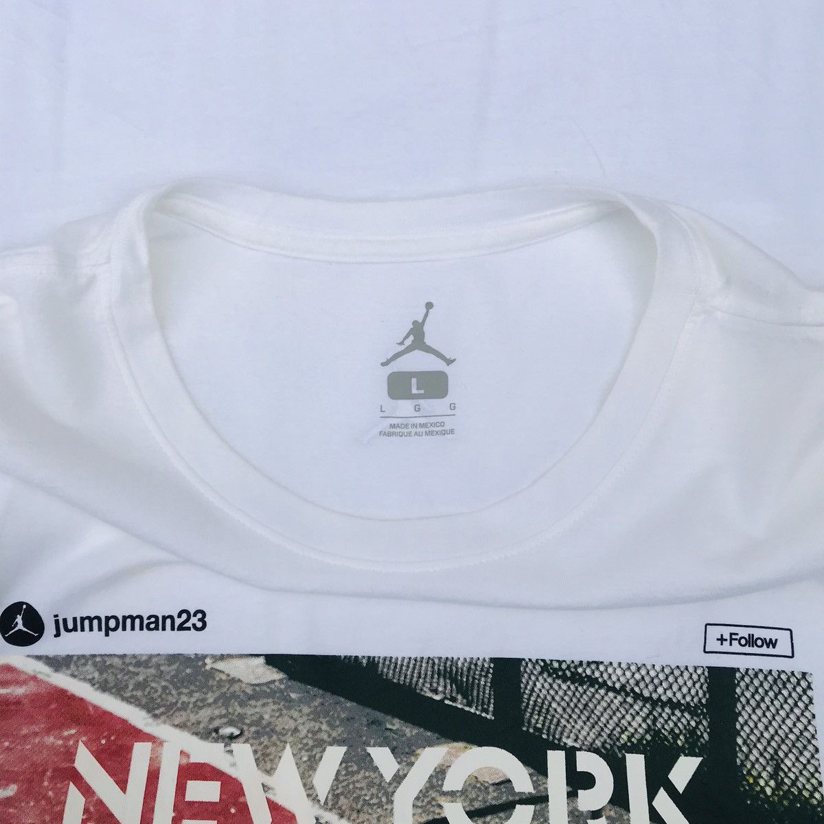 Jordan Brand Limited Air jordan instagram Jumpman23 shirt Size US L / EU 52-54 / 3 - 7 Thumbnail