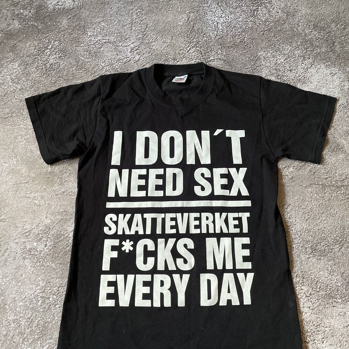 Vintage Vintage Y2K Skate Graphic Tee Sun Faded Black Baggy Slim S Size US S / EU 44-46 / 1 - 5 Thumbnail