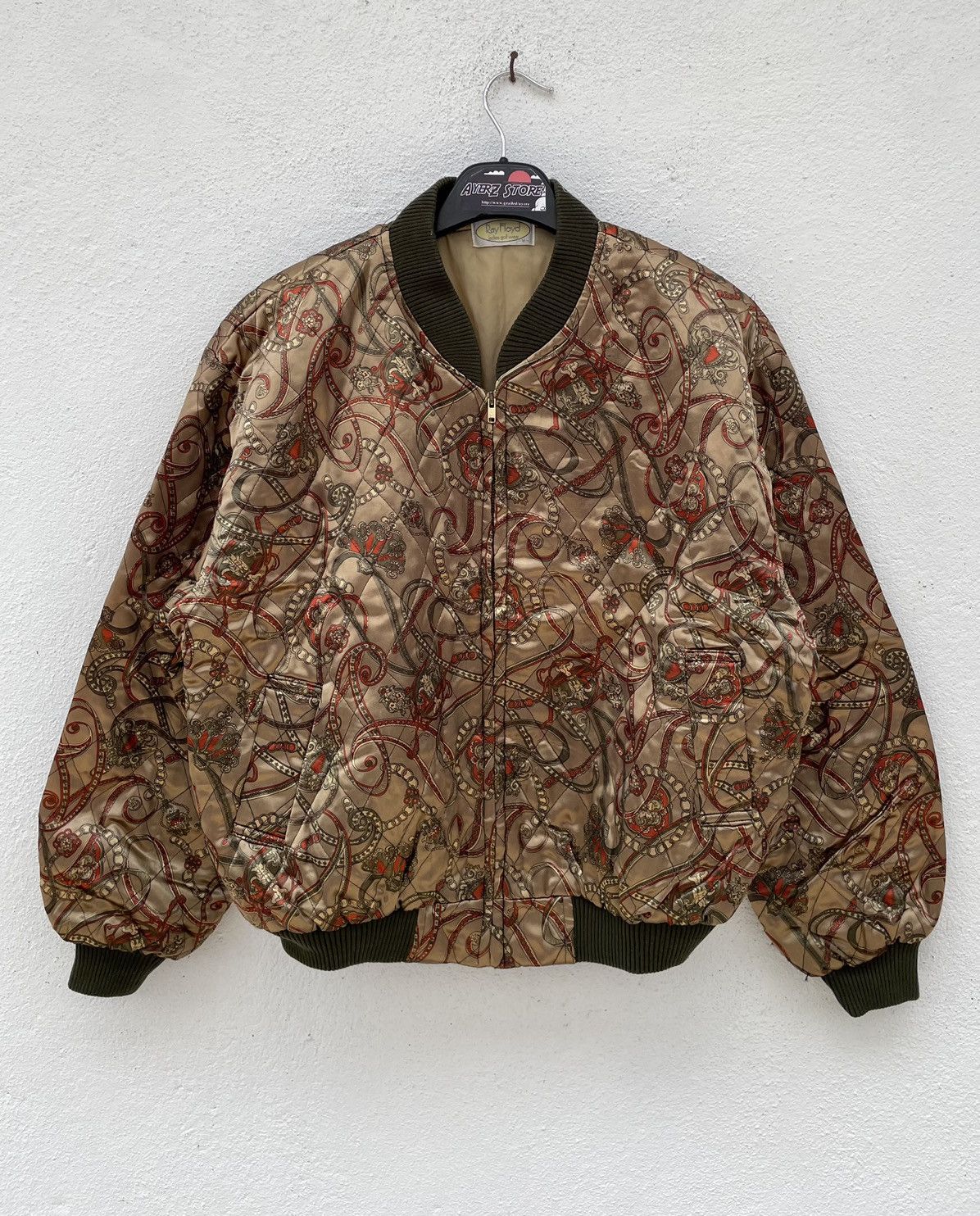 Japanese Brand Vintage Ray Floyd Quilted Jacket Size US M / EU 48-50 / 2 - 1 Thumbnail