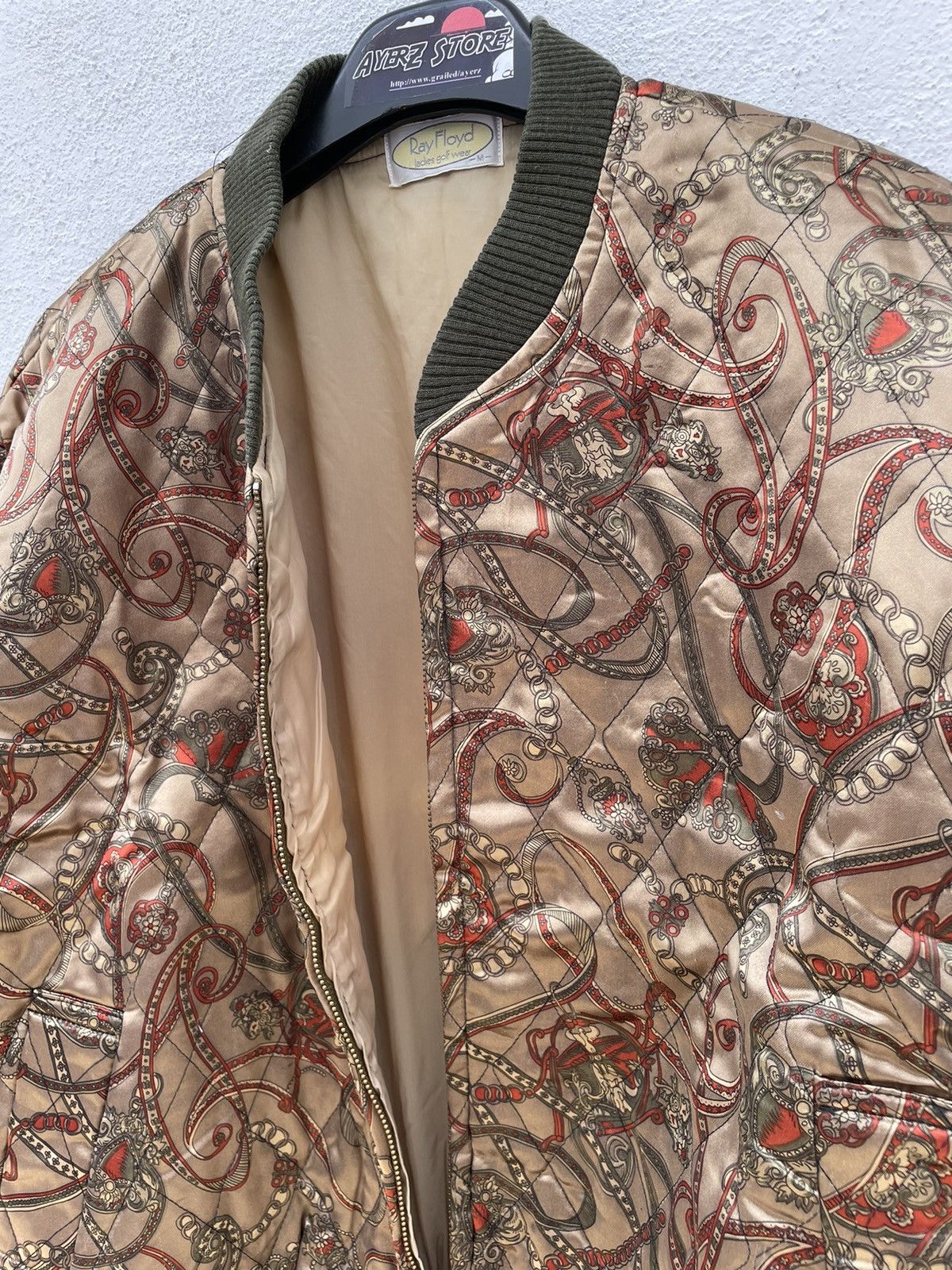 Japanese Brand Vintage Ray Floyd Quilted Jacket Size US M / EU 48-50 / 2 - 7 Thumbnail