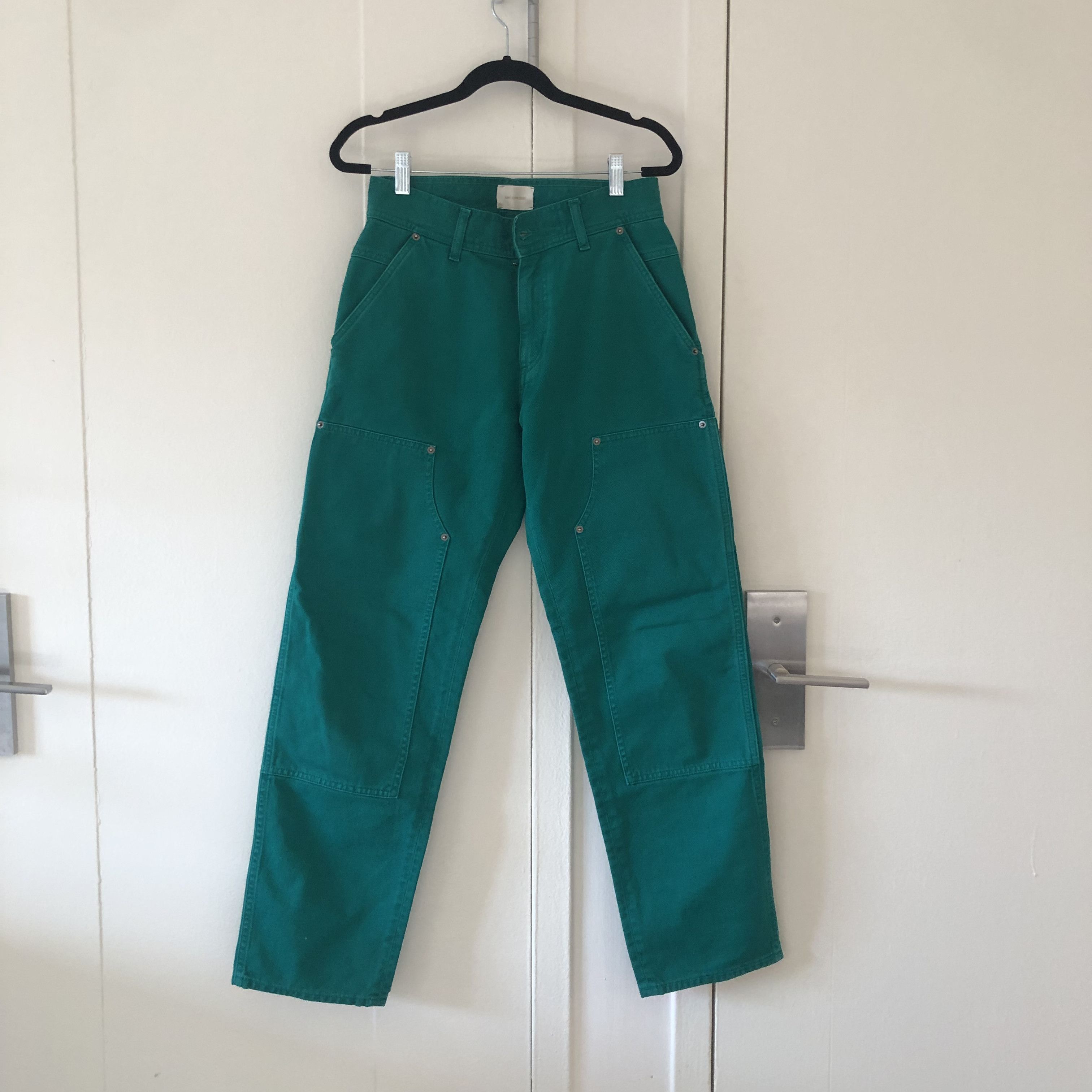 image of Aime Leon Dore Carpenter Pants in Green, Men's (Size 28)