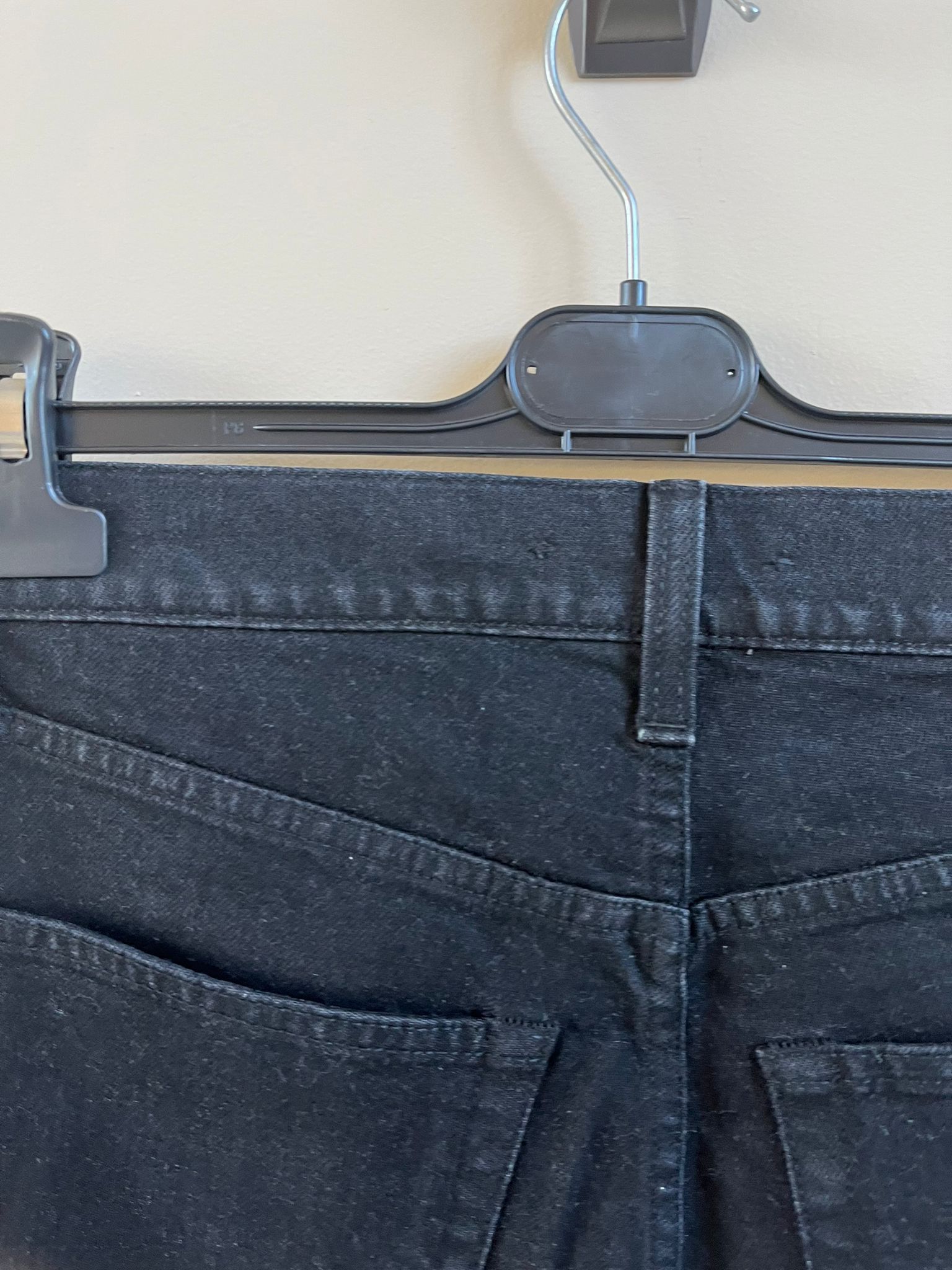 Helmut Lang Masc High Straight Denim in Black Size US 31 - 15 Thumbnail