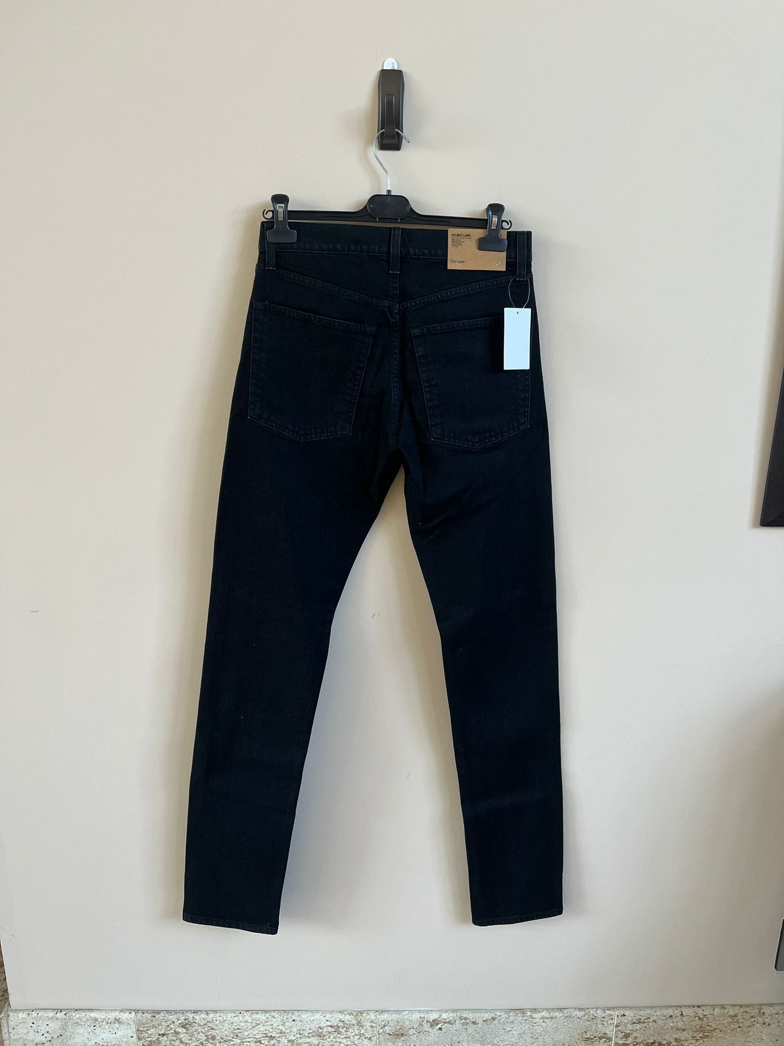 Helmut Lang Masc High Straight Denim in Black Size US 31 - 13 Thumbnail