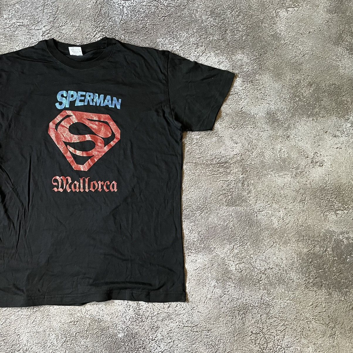 Vintage Vintage Y2K Graphic Tee Sun Faded Streetwear Black Relaxed M Size US M / EU 48-50 / 2 - 2 Thumbnail