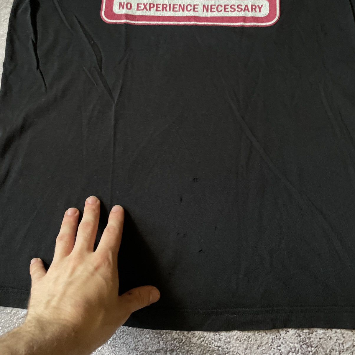 Vintage Vintage Y2K Graphic Tee Virgins Wanted Funny Print Black M Size US M / EU 48-50 / 2 - 6 Thumbnail