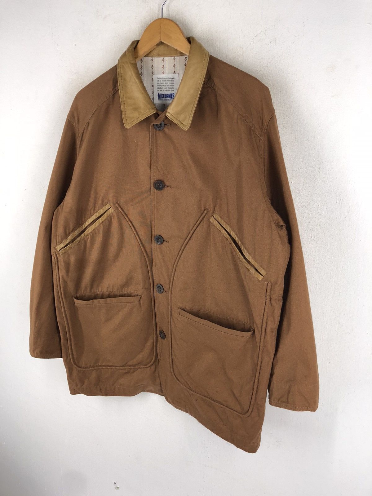 Designer × Japanese Brand 🔥MIKEBIRNIES WORKER CHORE JACKET Size US L / EU 52-54 / 3 - 5 Thumbnail