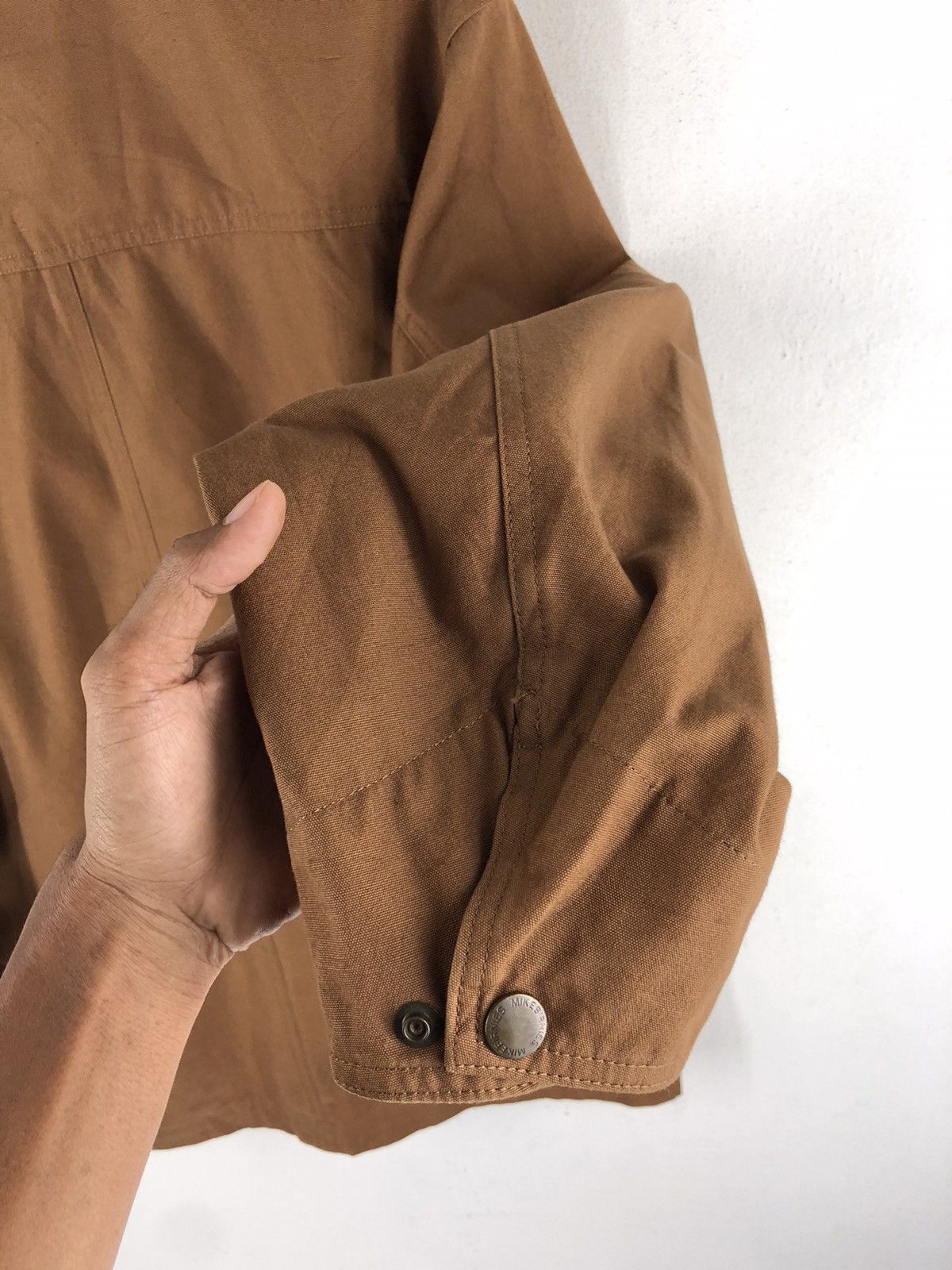 Designer × Japanese Brand 🔥MIKEBIRNIES WORKER CHORE JACKET Size US L / EU 52-54 / 3 - 9 Thumbnail