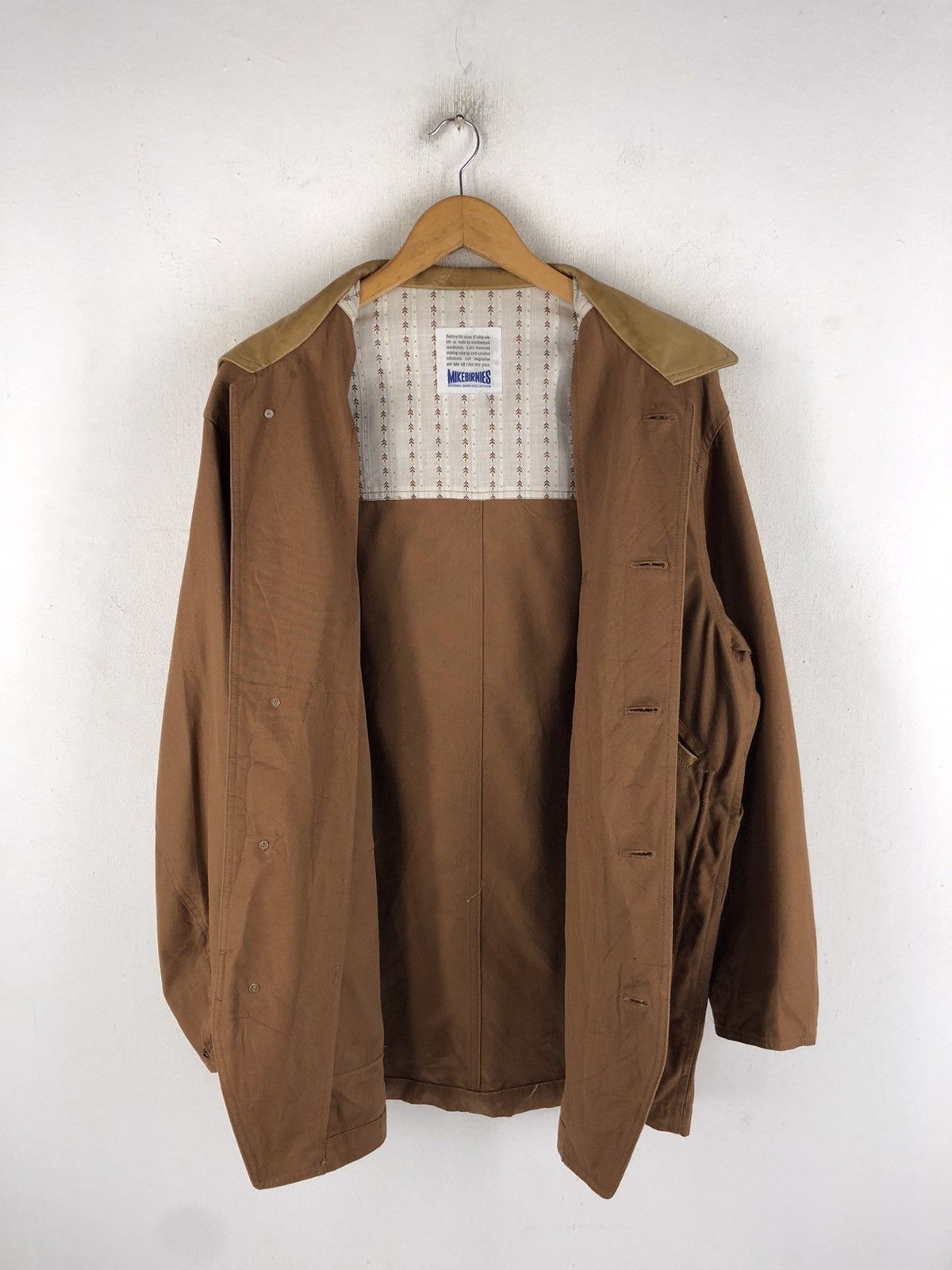 Designer × Japanese Brand 🔥MIKEBIRNIES WORKER CHORE JACKET Size US L / EU 52-54 / 3 - 11 Thumbnail