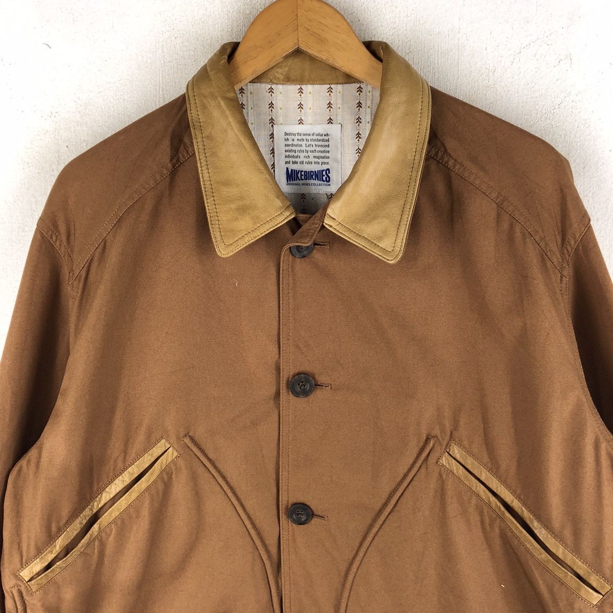 Designer × Japanese Brand 🔥MIKEBIRNIES WORKER CHORE JACKET Size US L / EU 52-54 / 3 - 6 Thumbnail