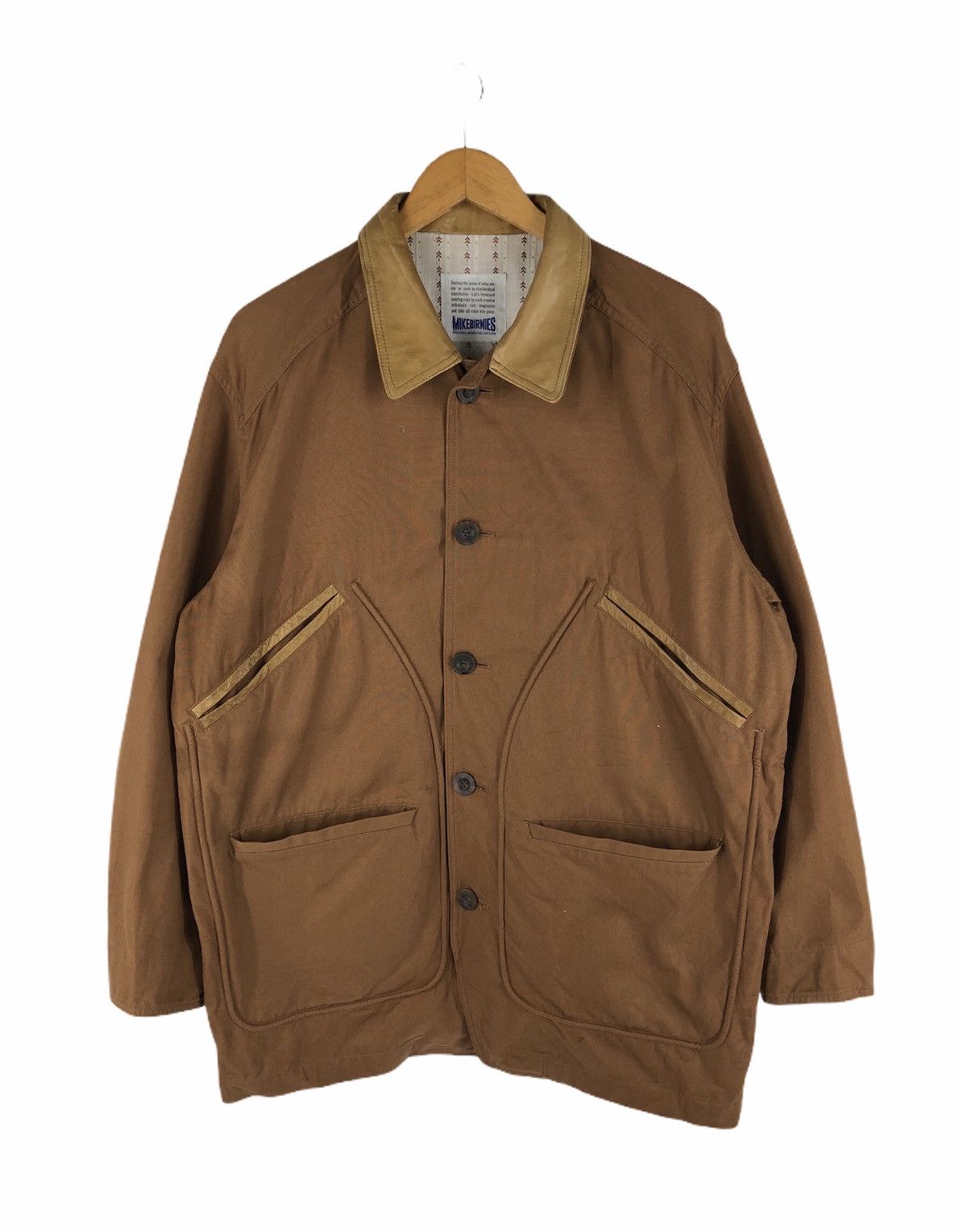 Designer × Japanese Brand 🔥MIKEBIRNIES WORKER CHORE JACKET Size US L / EU 52-54 / 3 - 1 Thumbnail