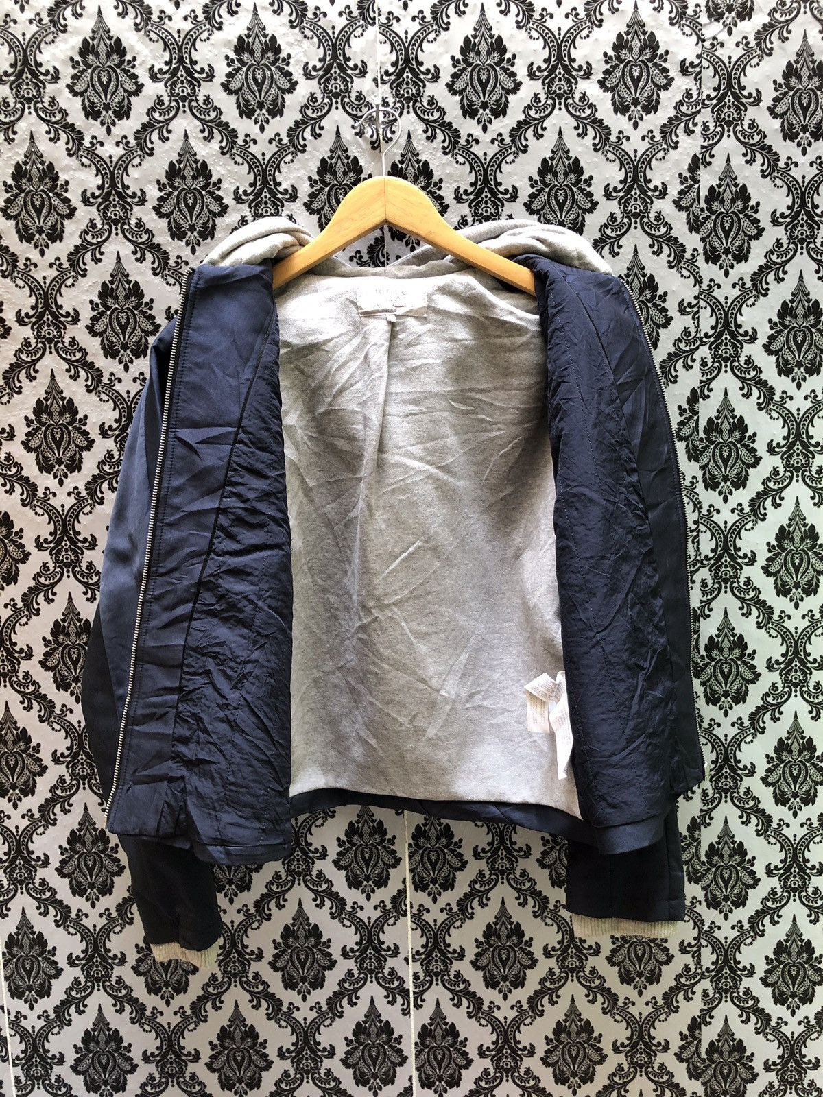 Zara Zara hooded blue navy blue jacket Size US S / EU 44-46 / 1 - 5 Thumbnail