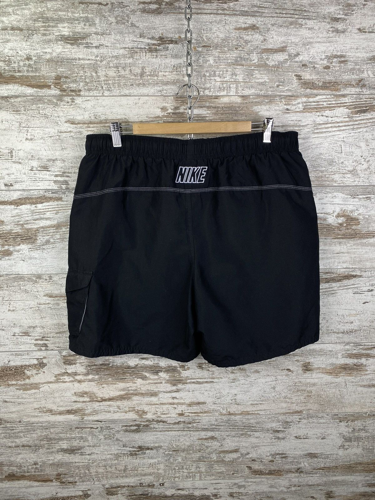 Nike × Vintage Mens Vintage Nike Cargo shorts streetwear y2k rare acg drill Size US 36 / EU 52 - 1 Thumbnail