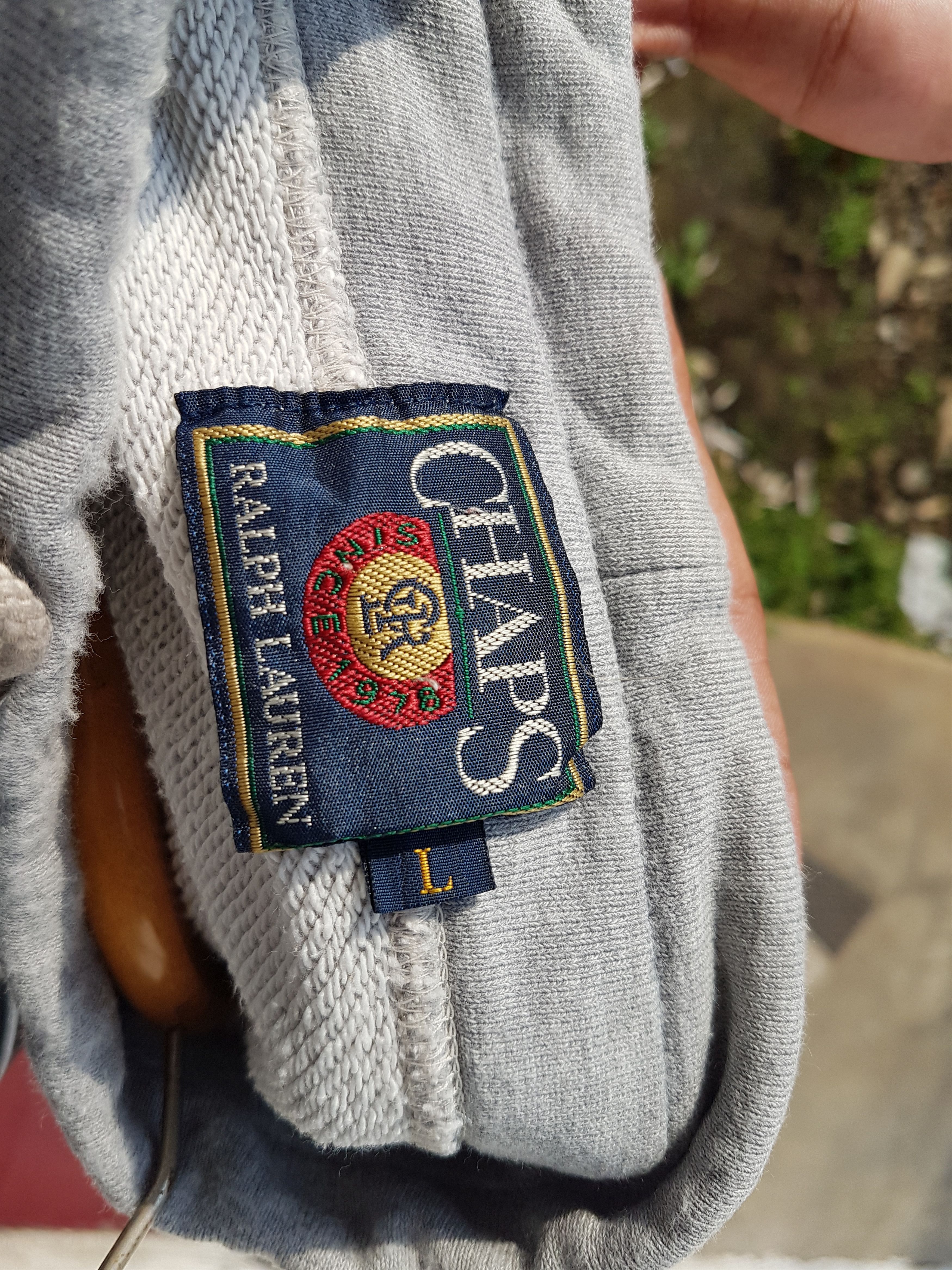 Chaps Ralph Lauren 90'S Chaps Ralph Lauren Spellout Sweatshirt Size US L / EU 52-54 / 3 - 2 Thumbnail