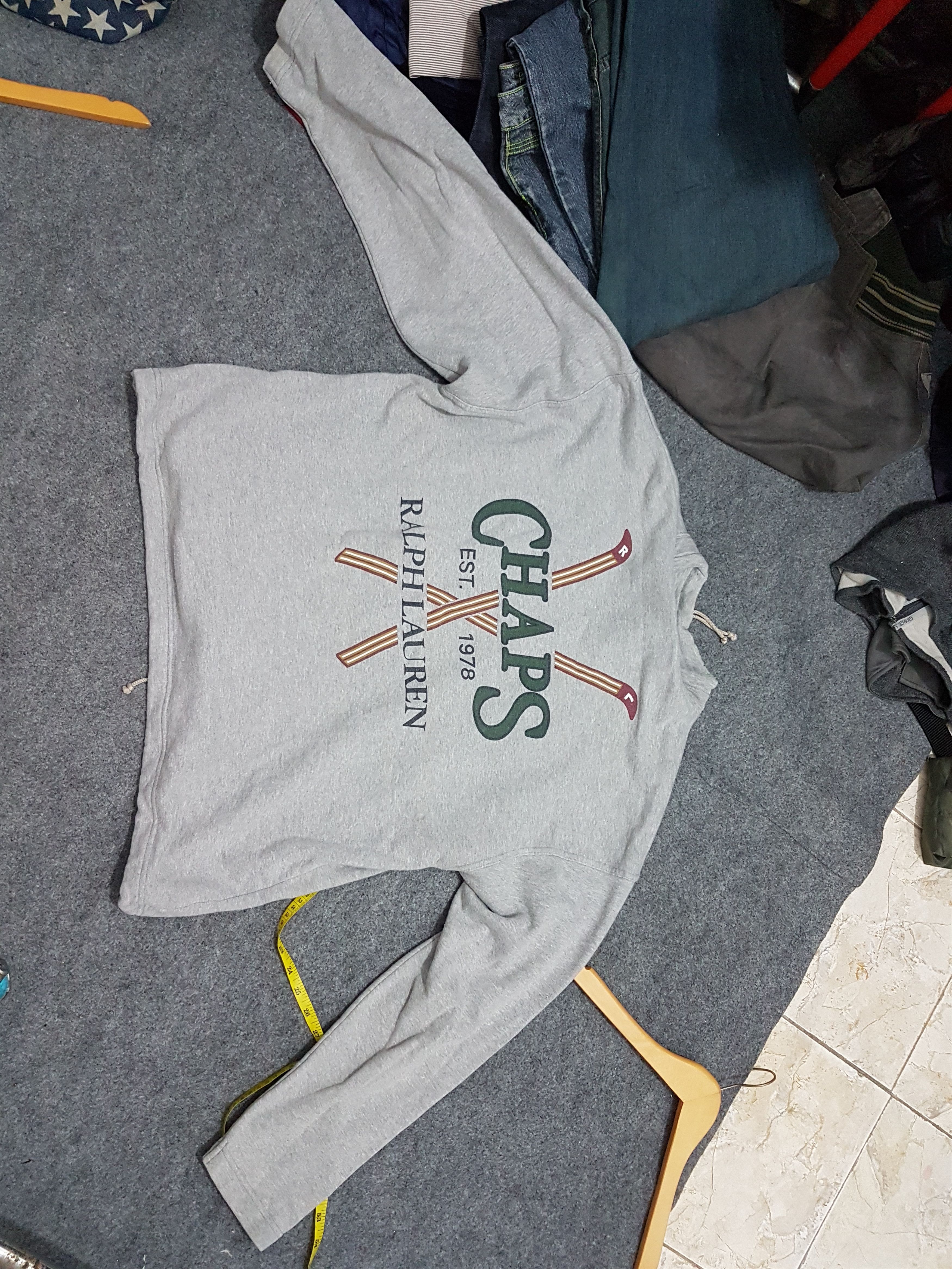 Chaps Ralph Lauren 90'S Chaps Ralph Lauren Spellout Sweatshirt Size US L / EU 52-54 / 3 - 7 Thumbnail