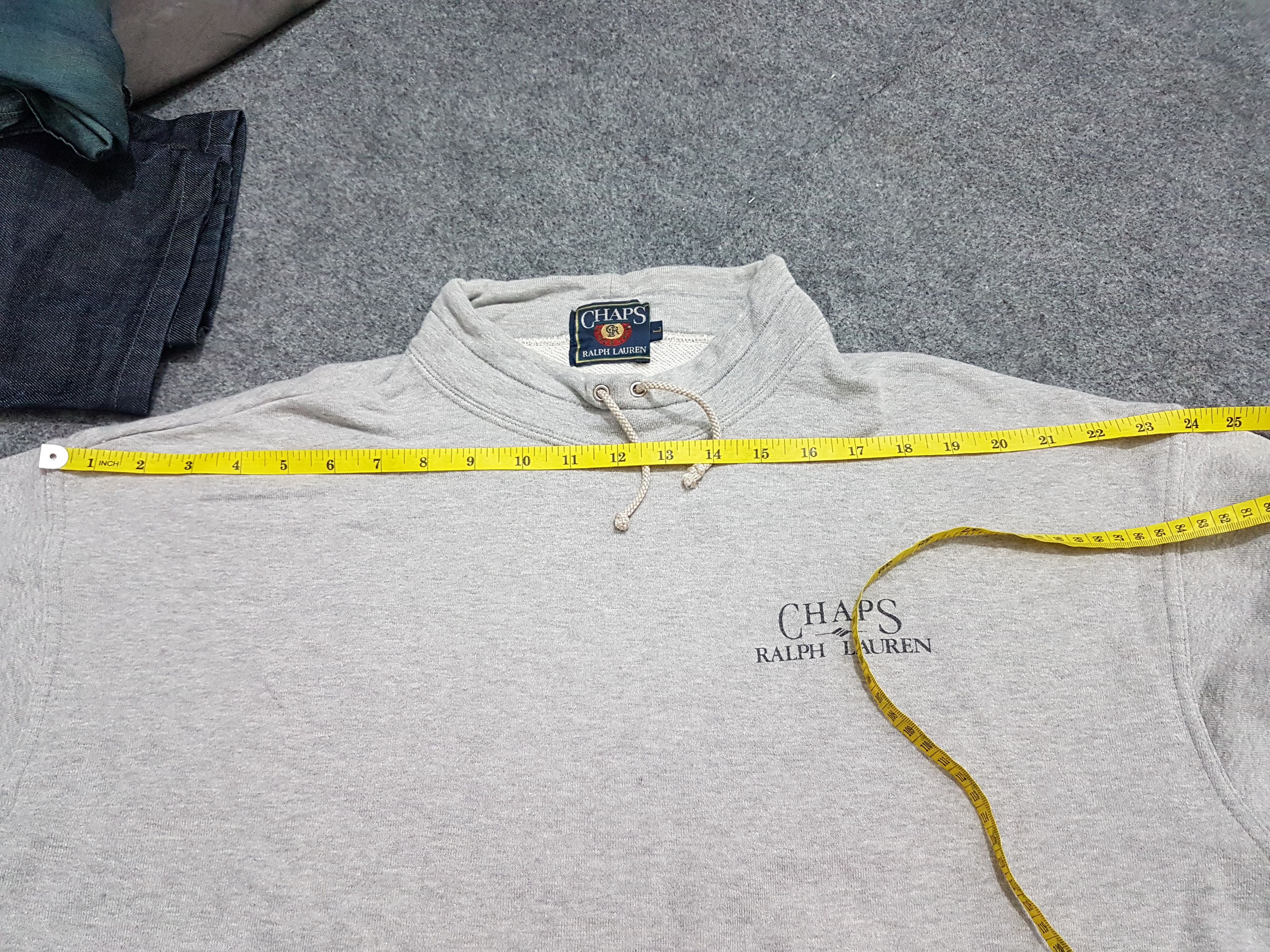 Chaps Ralph Lauren 90'S Chaps Ralph Lauren Spellout Sweatshirt Size US L / EU 52-54 / 3 - 9 Thumbnail