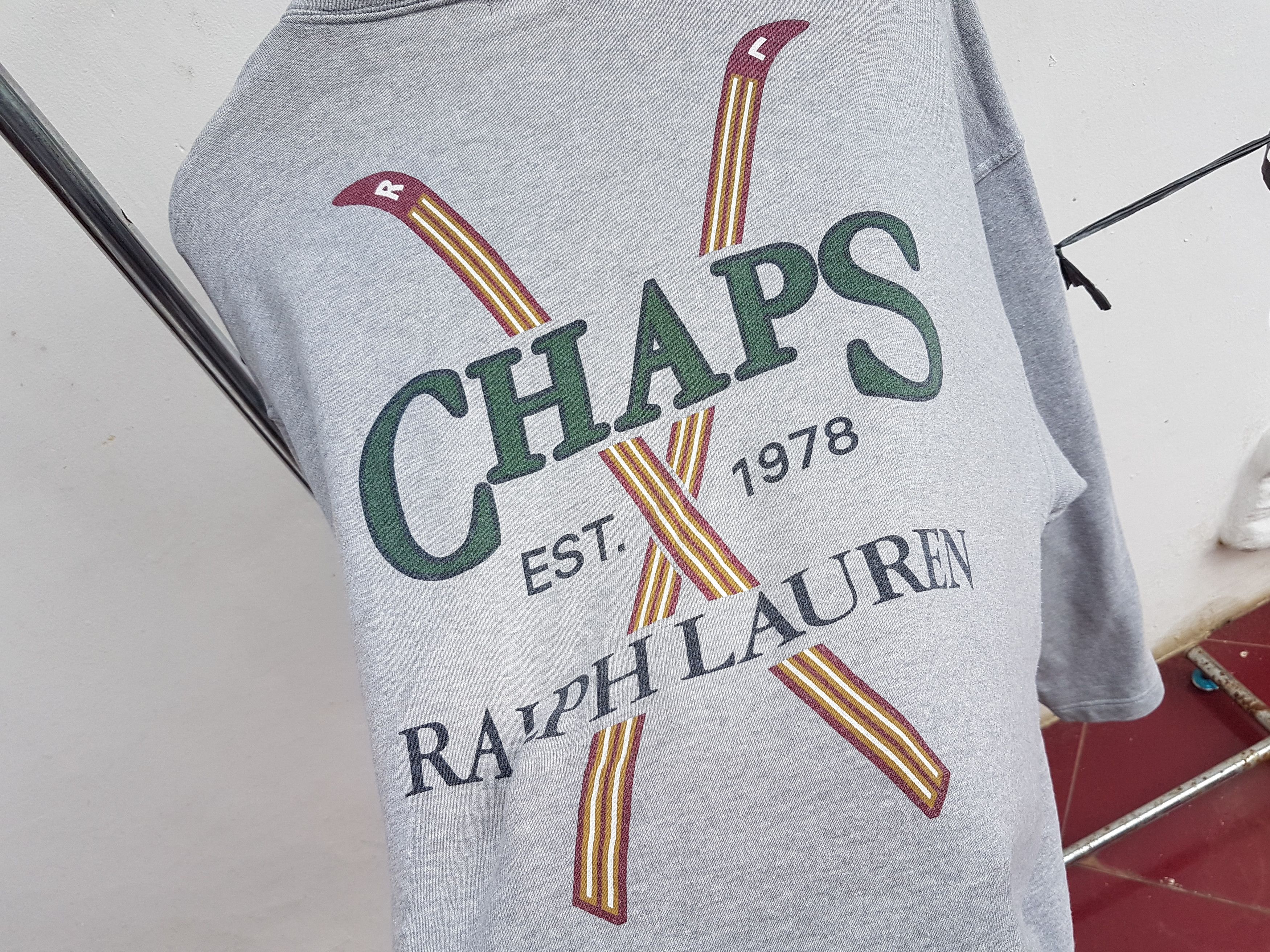 Chaps Ralph Lauren 90'S Chaps Ralph Lauren Spellout Sweatshirt Size US L / EU 52-54 / 3 - 3 Thumbnail