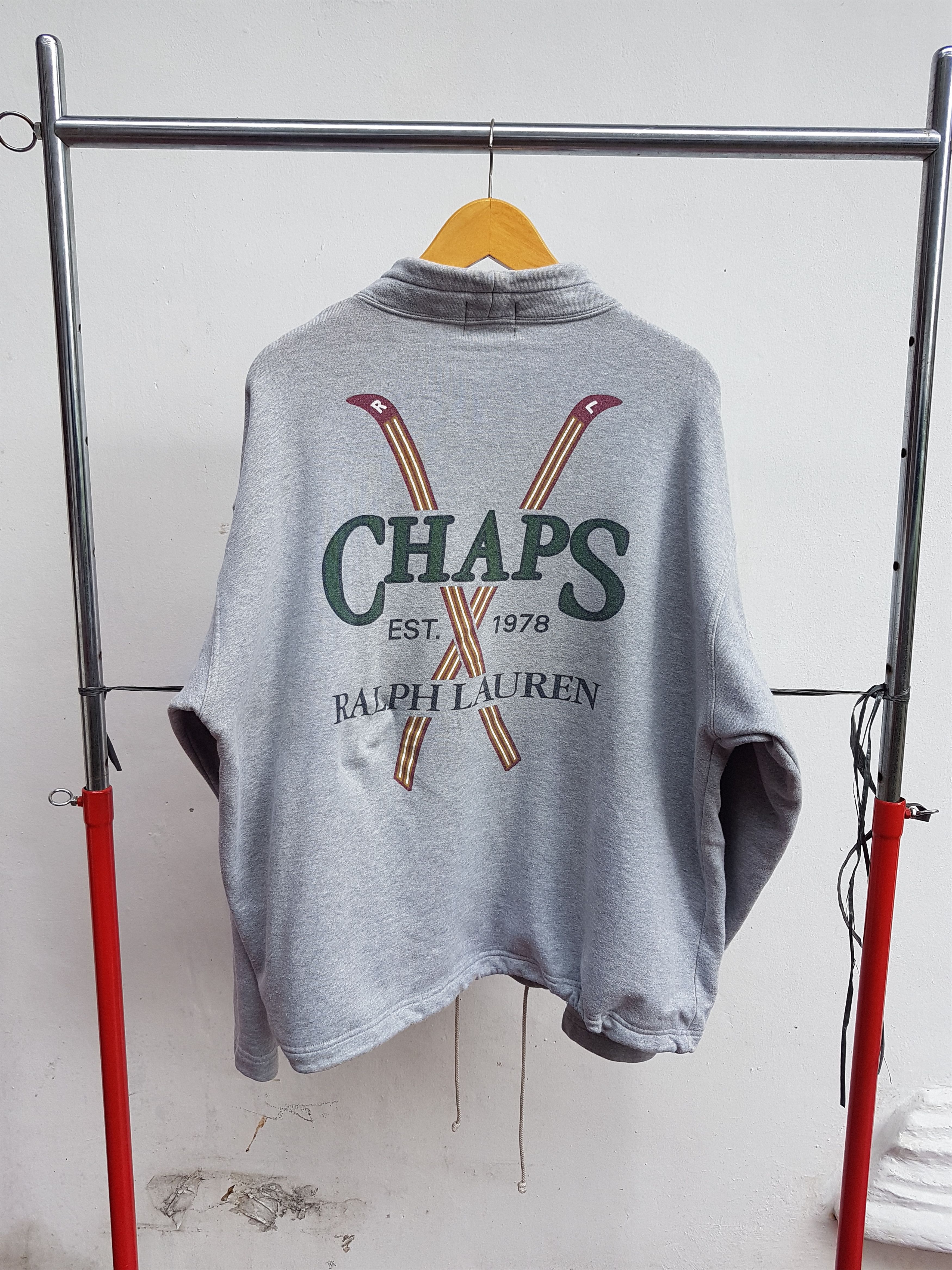 Chaps Ralph Lauren 90'S Chaps Ralph Lauren Spellout Sweatshirt Size US L / EU 52-54 / 3 - 1 Thumbnail