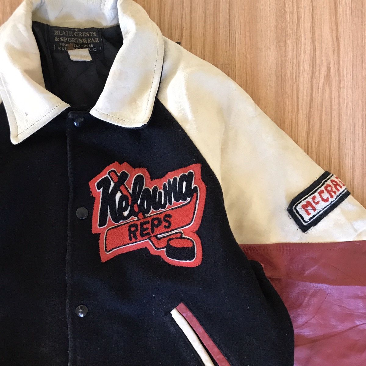 Other 🔥Vintage kelowna reps mcCready varsity jacket Size US M / EU 48-50 / 2 - 7 Thumbnail