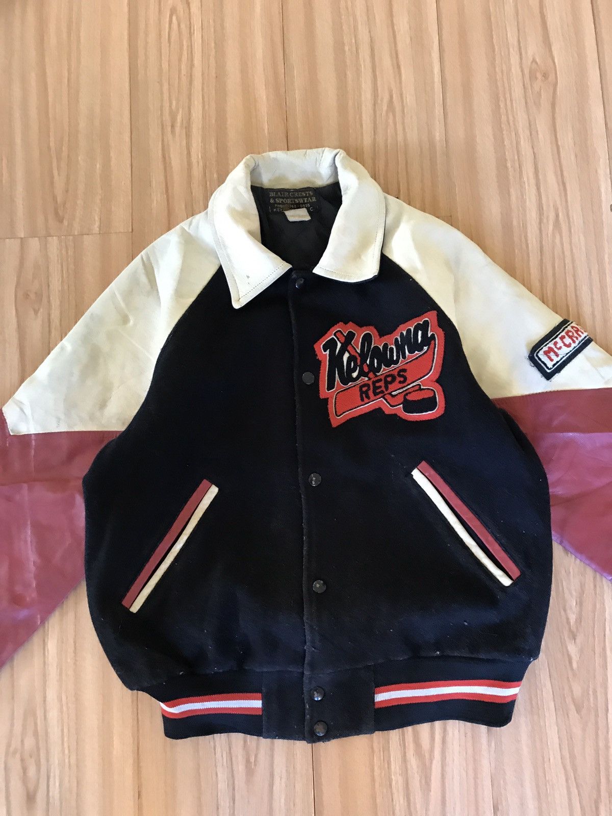 Other 🔥Vintage kelowna reps mcCready varsity jacket Size US M / EU 48-50 / 2 - 6 Thumbnail