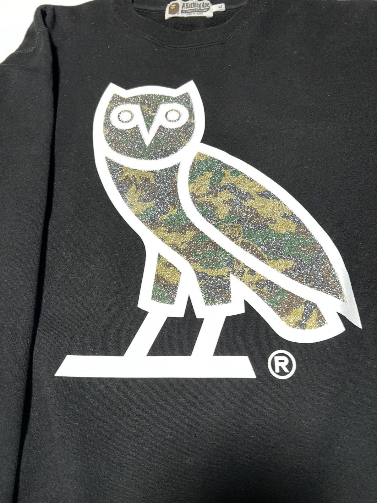 October’s Very Own x Bape Crewneck