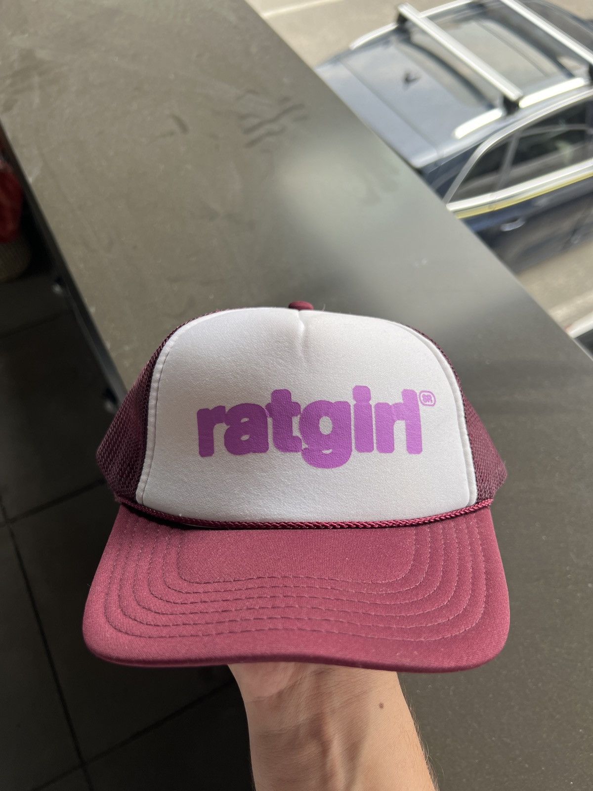 image of Rat Girl Stray Rats Hat in Red, Men's