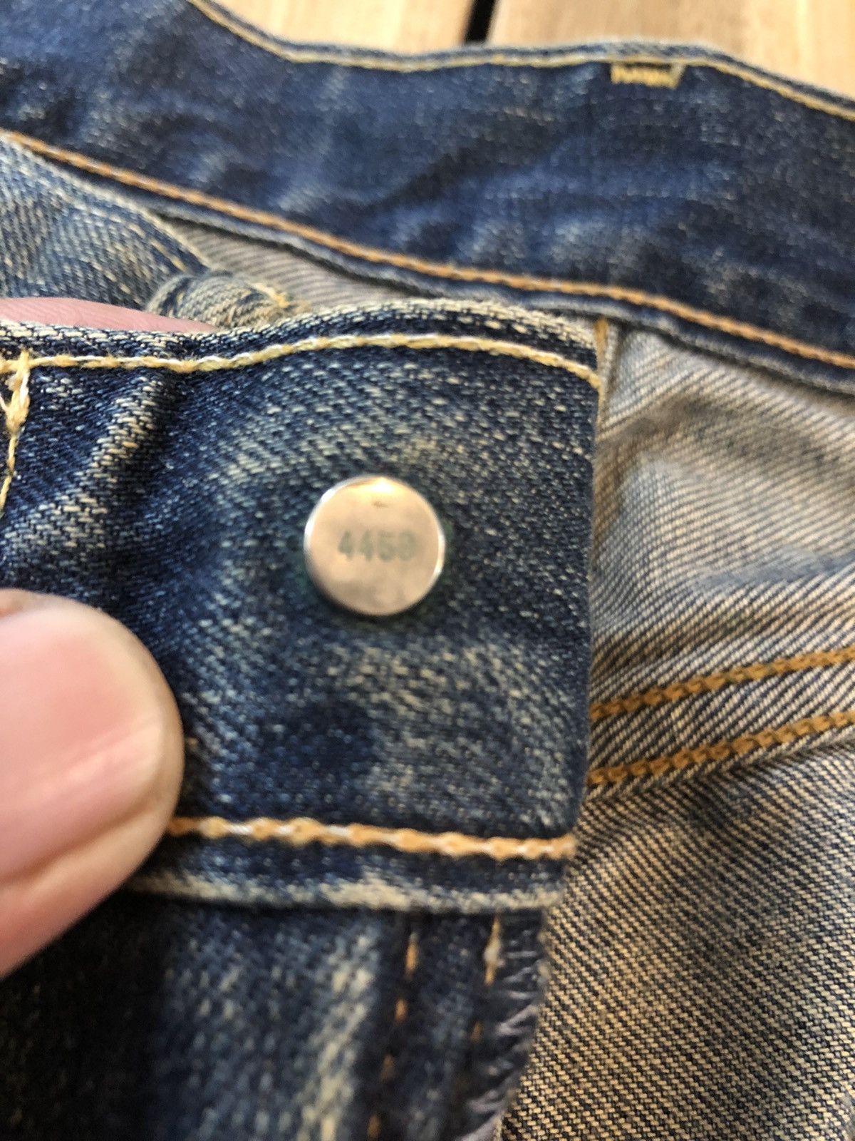 Levi's Vintage Levis 505 Single R Distressed Denim Size US 32 / EU 48 - 7 Thumbnail