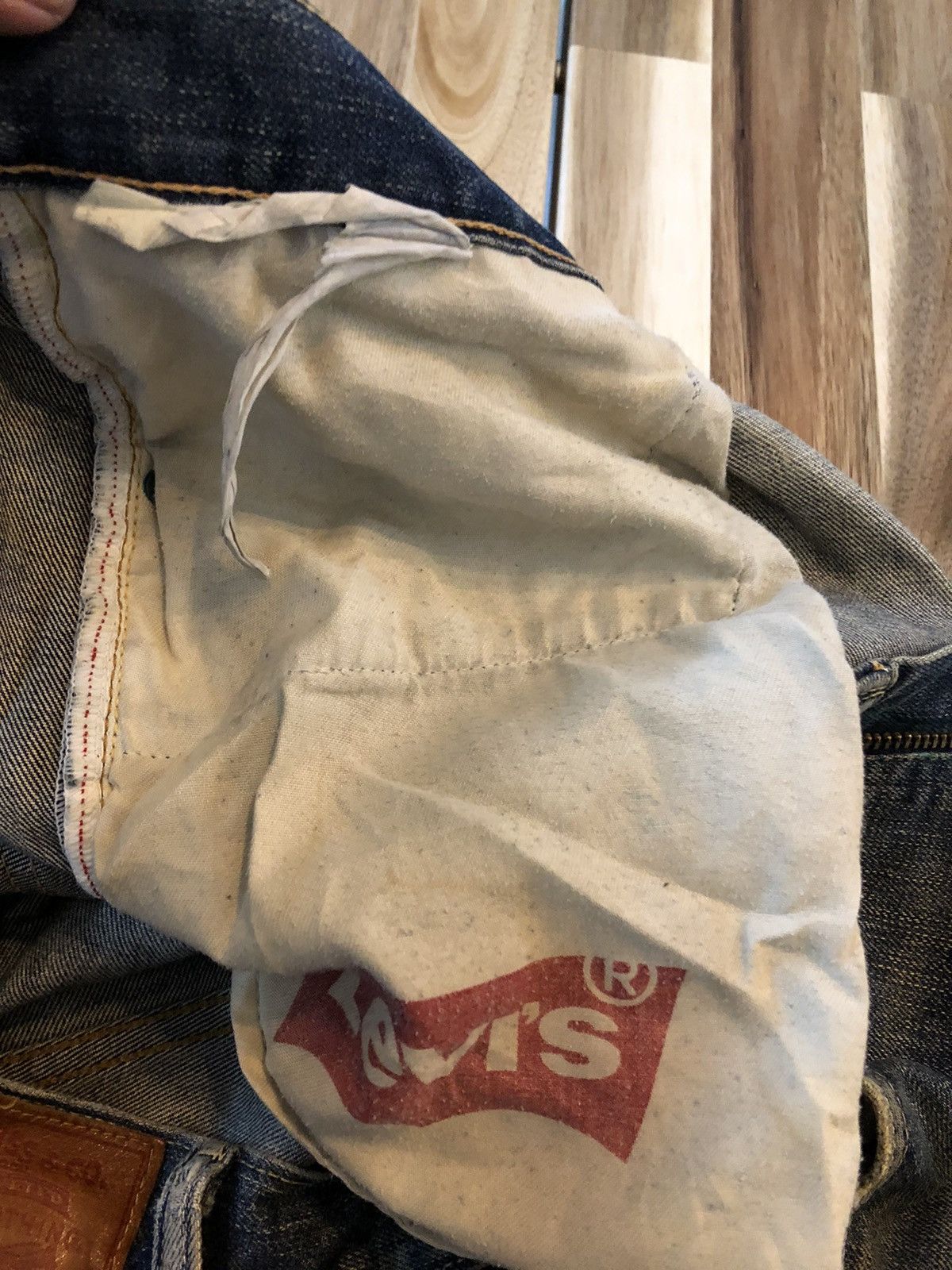 Levi's Vintage Levis 505 Single R Distressed Denim Size US 32 / EU 48 - 8 Thumbnail