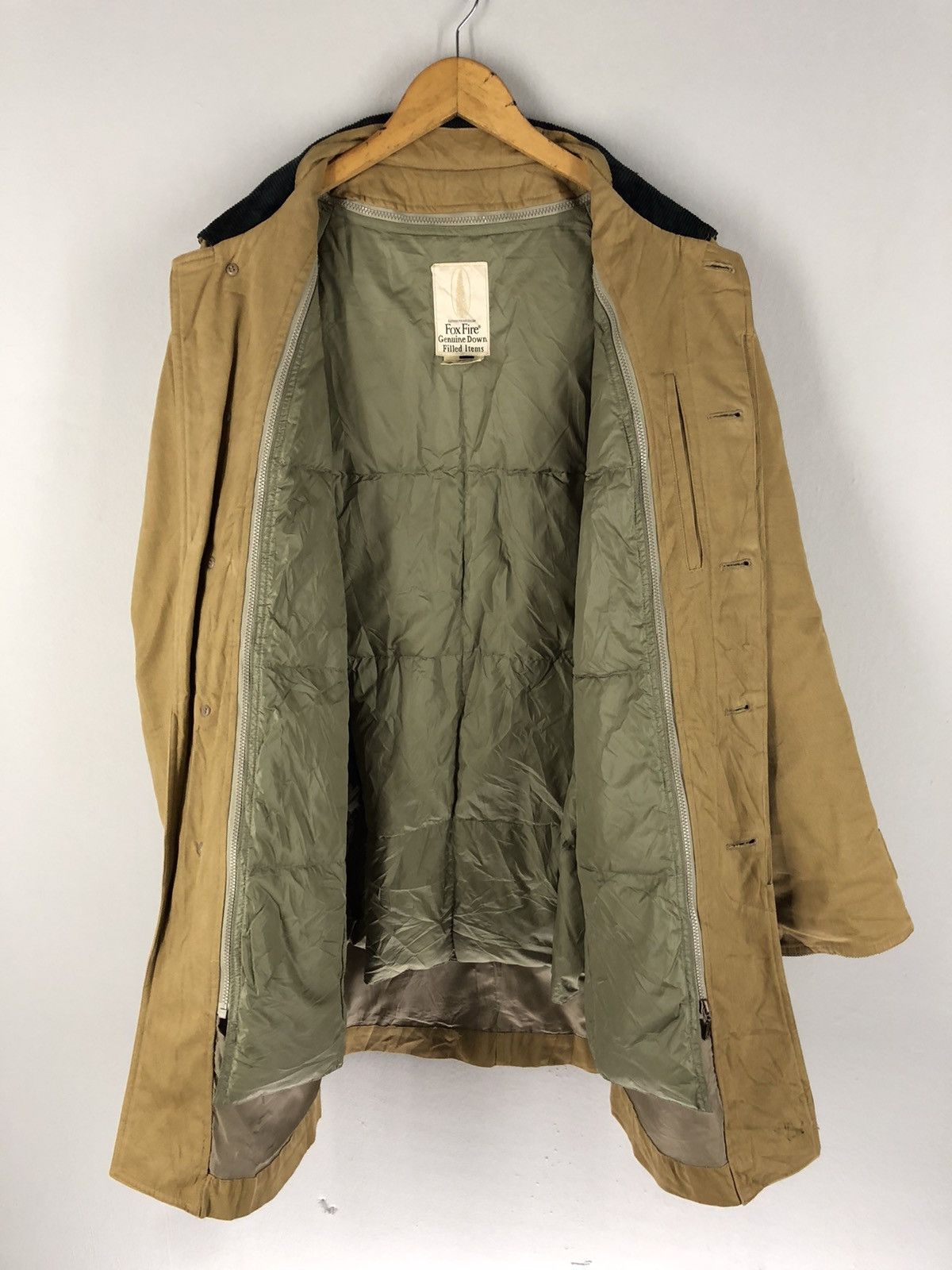 Japanese Brand 🔥FOX FIRE HUNTING REAL GENUINE PRIME DOWN JACKET Size US L / EU 52-54 / 3 - 5 Thumbnail