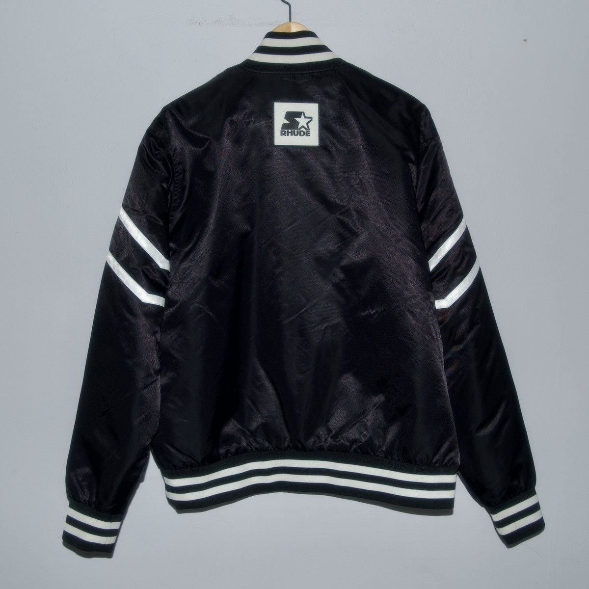 Starter Rhude X Starter Varsity Jacket Grailed