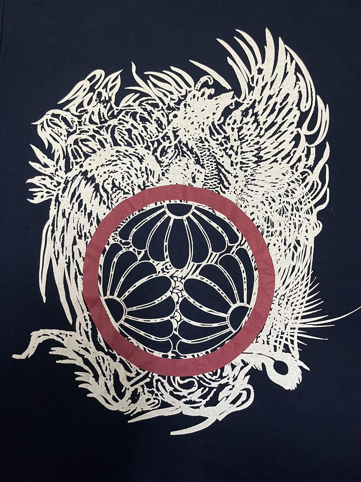 Kamakura Vintage Soul Sukajan Overprint Dragon Style Tshirt Size US M / EU 48-50 / 2 - 5 Thumbnail