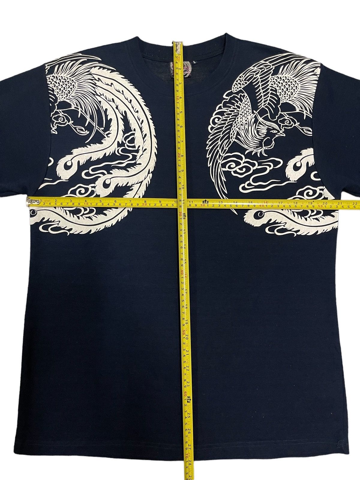 Kamakura Vintage Soul Sukajan Overprint Dragon Style Tshirt Size US M / EU 48-50 / 2 - 9 Thumbnail