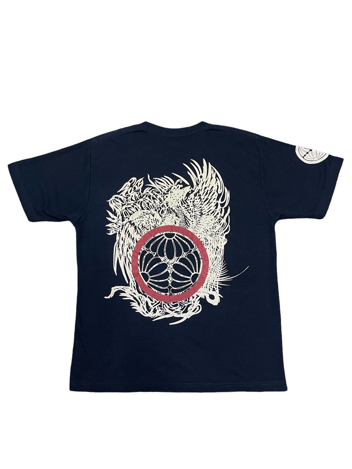 Kamakura Vintage Soul Sukajan Overprint Dragon Style Tshirt Size US M / EU 48-50 / 2 - 3 Thumbnail