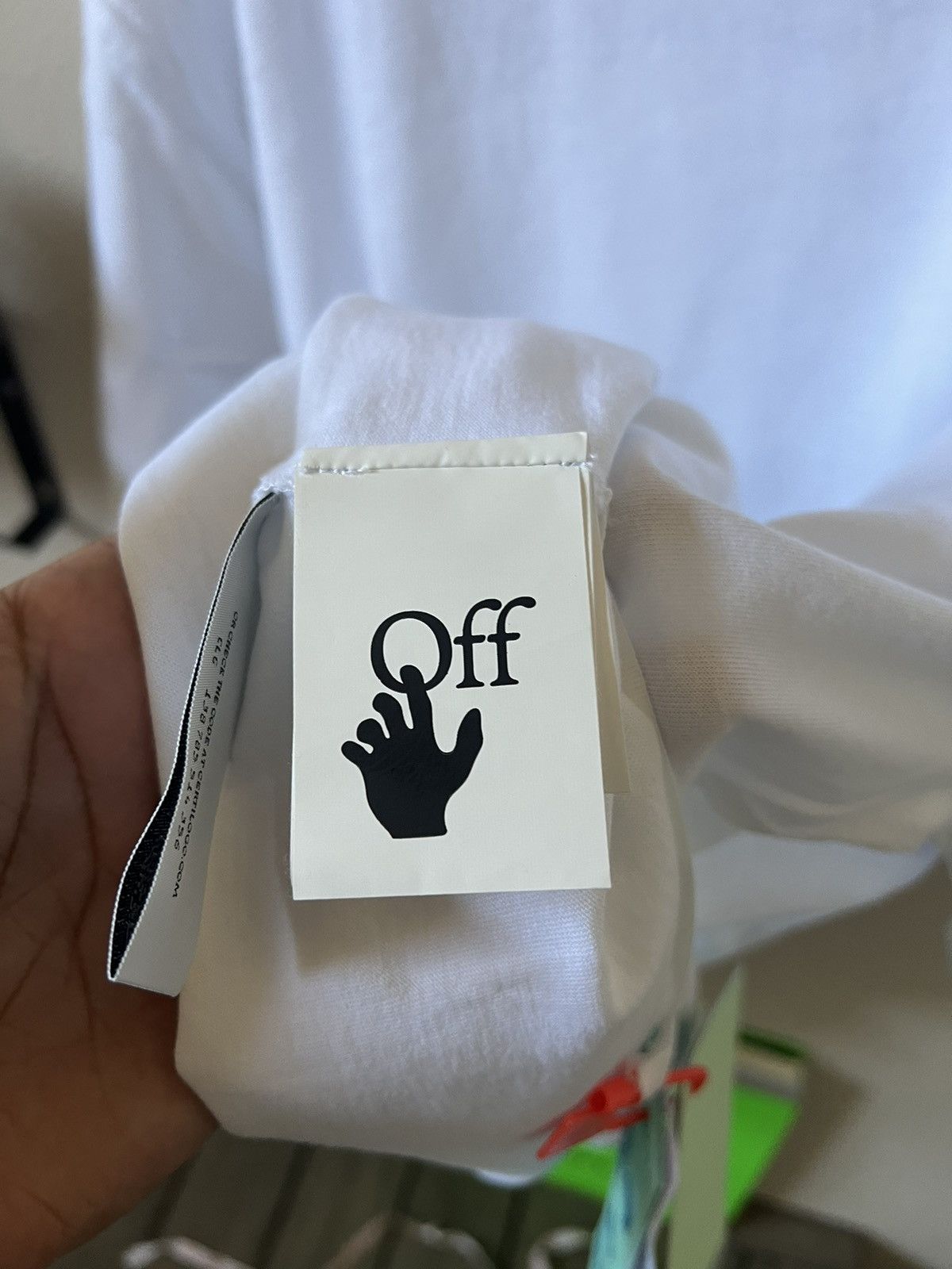 Off-White Off-White Embroidered Scribble Logo T-shirt Size US XL / EU 56 / 4 - 9 Thumbnail