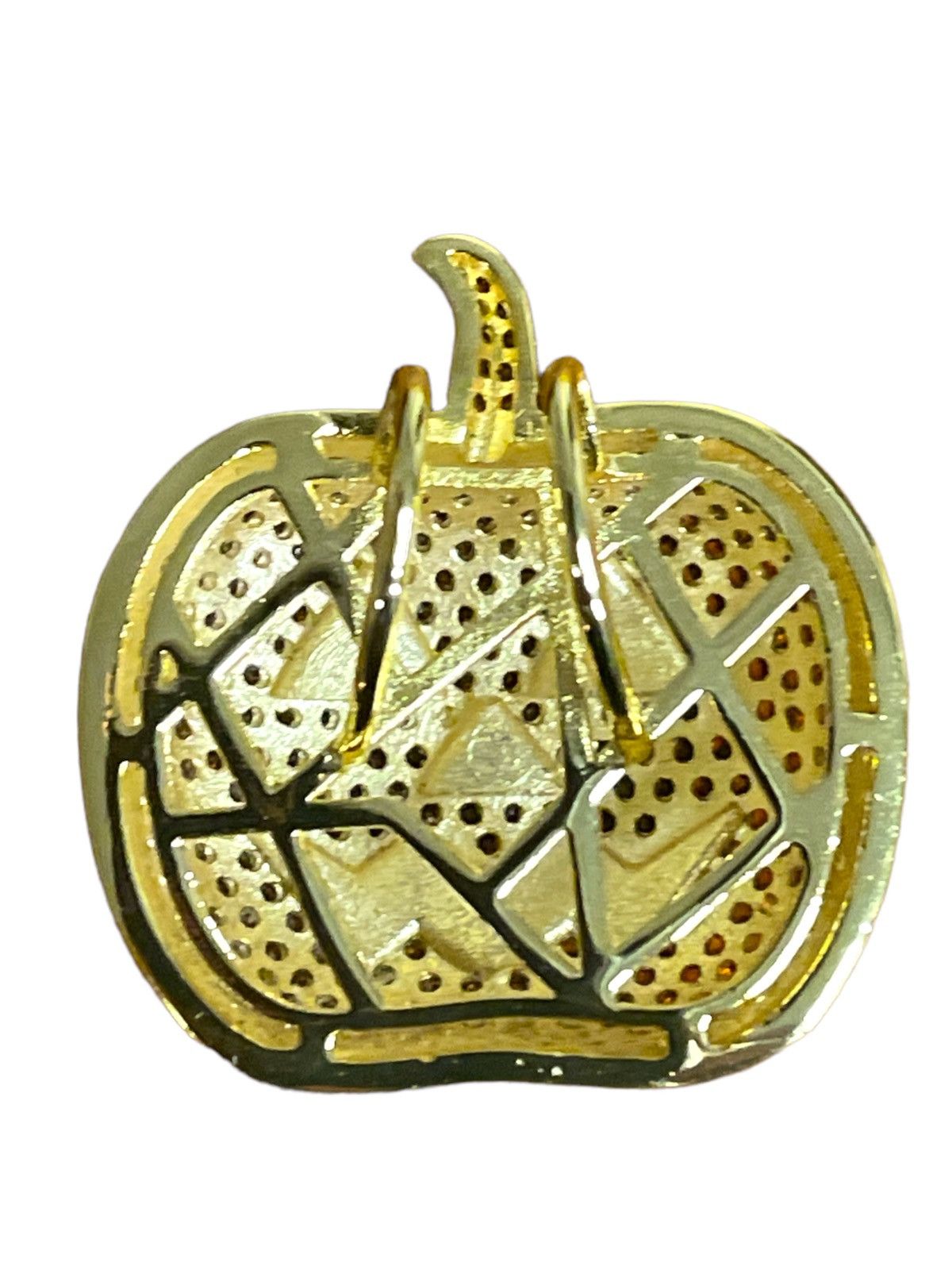 Jewelry Icy Pumpkin Jack Frost Necklace Pendant Size ONE SIZE - 2 Thumbnail