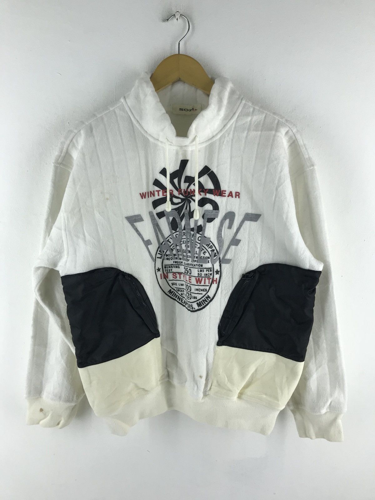 Japanese Brand SOZI WINTER FUNKY WEAR FARNESE FLEECE DOUBLE POCKET Size US M / EU 48-50 / 2 - 1 Thumbnail
