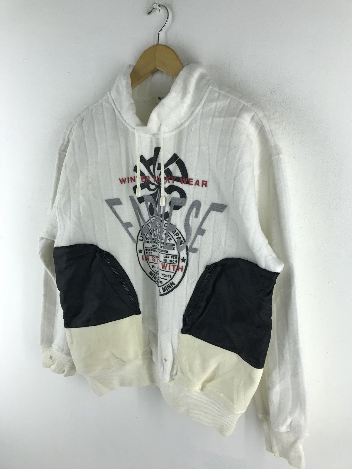 Japanese Brand SOZI WINTER FUNKY WEAR FARNESE FLEECE DOUBLE POCKET Size US M / EU 48-50 / 2 - 2 Thumbnail