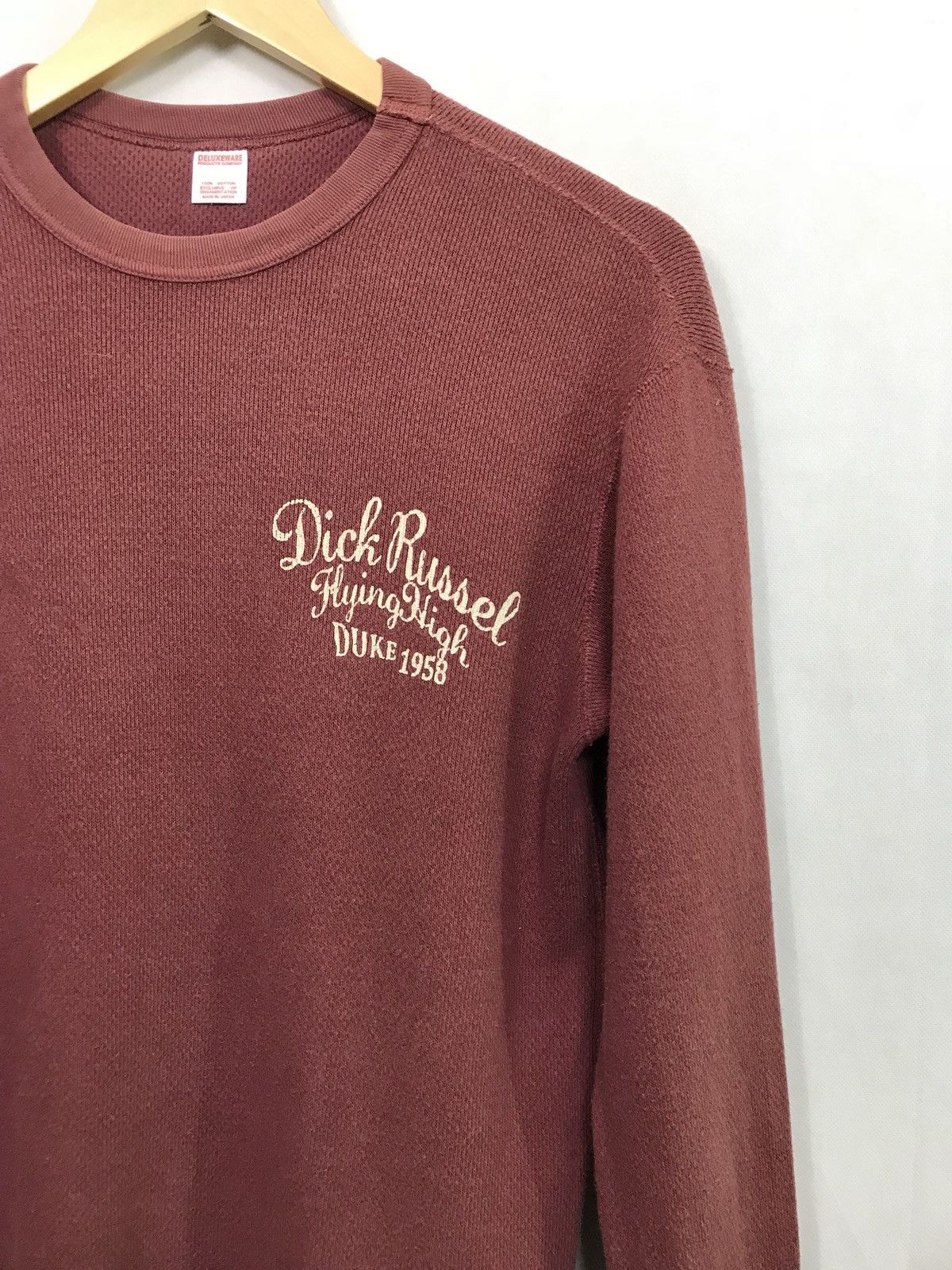 DELUXE × Deluxeware × Japanese Brand 🔥 VINTAGE DELUXEWARE DICK RUSSEL FLYING HIGH DUKE 1958 Size US S / EU 44-46 / 1 - 4 Thumbnail