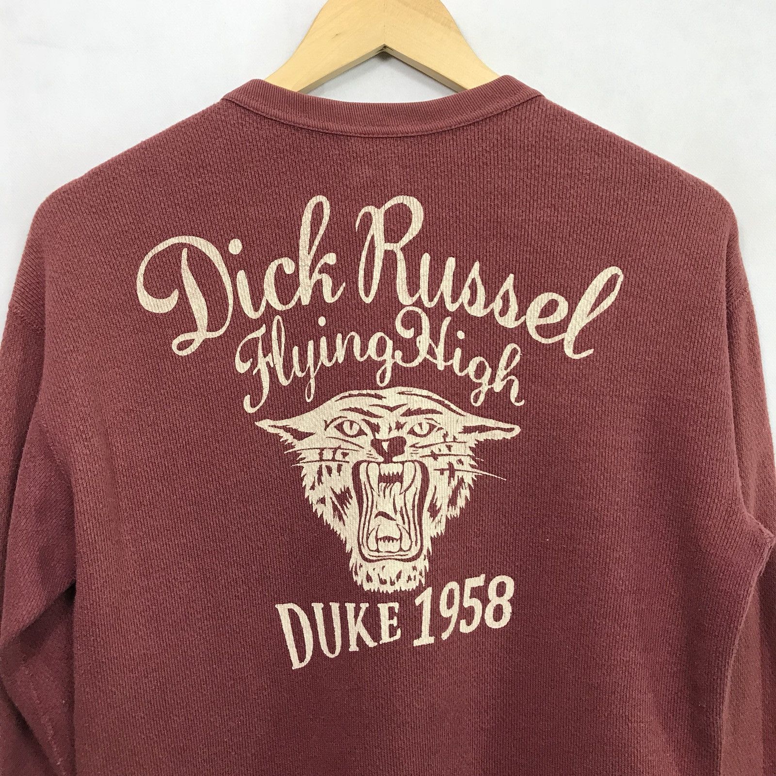 DELUXE × Deluxeware × Japanese Brand 🔥 VINTAGE DELUXEWARE DICK RUSSEL FLYING HIGH DUKE 1958 Size US S / EU 44-46 / 1 - 2 Thumbnail