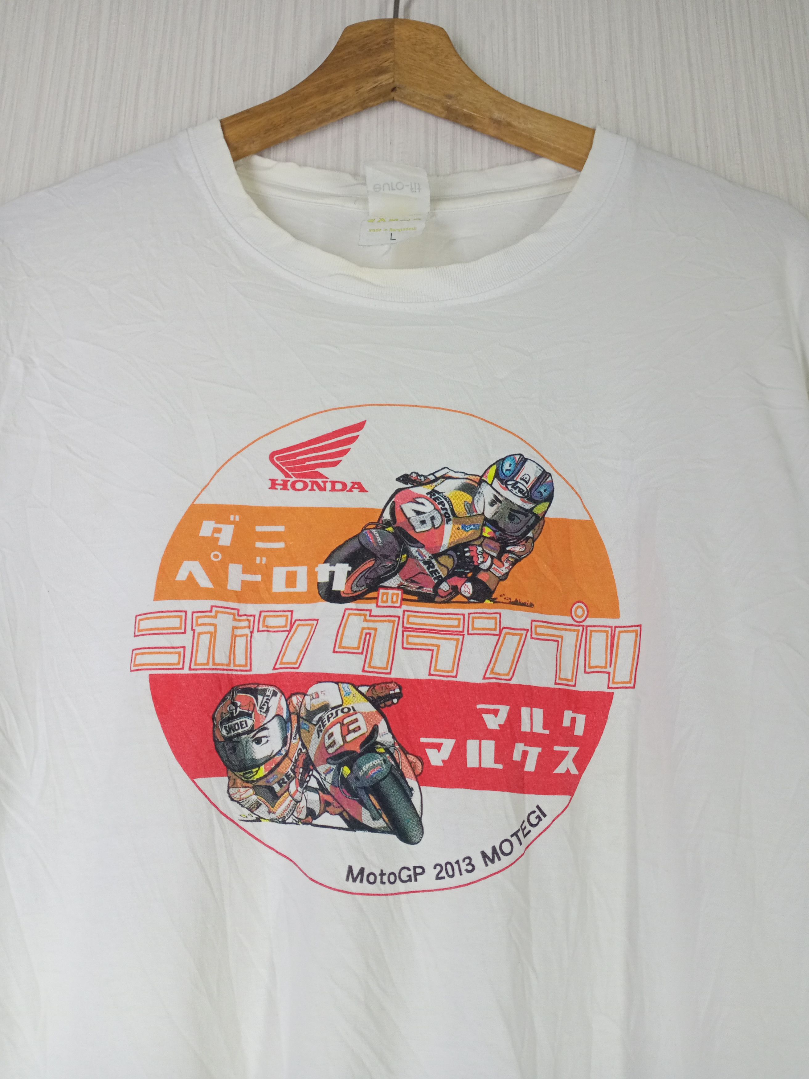 Honda Rare Honda MotoGP Racing Tshirt Size US L / EU 52-54 / 3 - 1 Thumbnail
