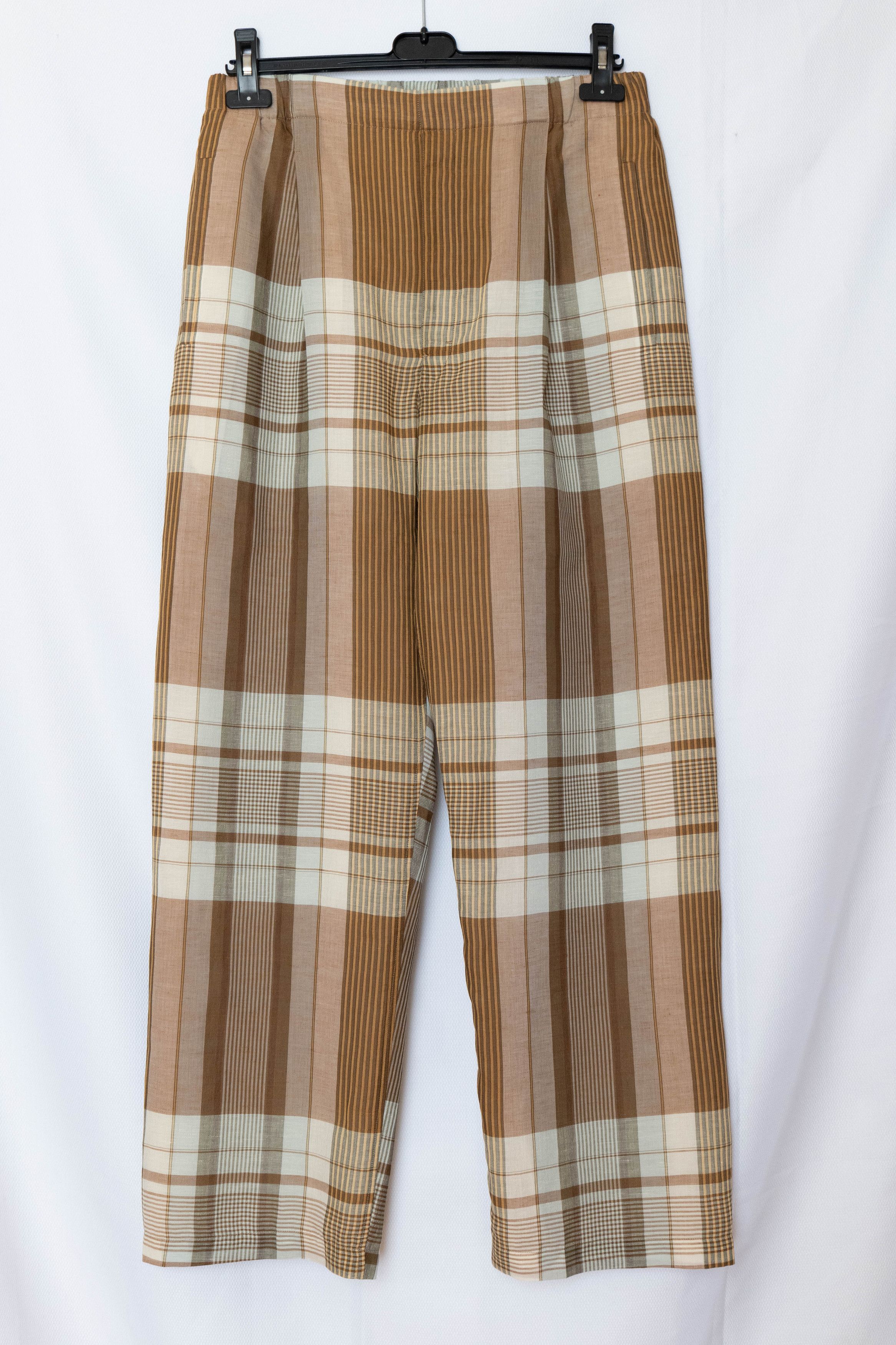 image of Lemaire Cotton And Linen Trousers, Men's (Size 30)