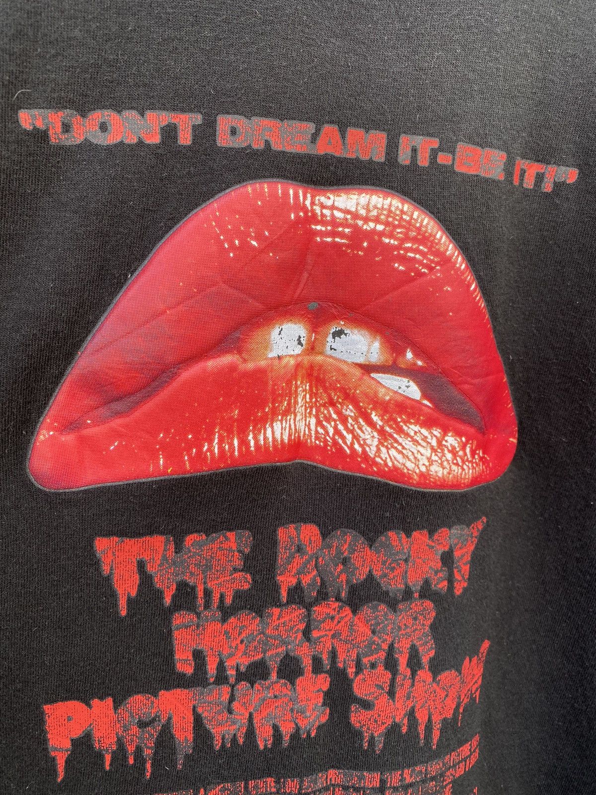 Expert Horror × Vintage Vintage 90s THE ROCKY HORROR Picture Show by FOTL Tee Size US L / EU 52-54 / 3 - 5 Thumbnail