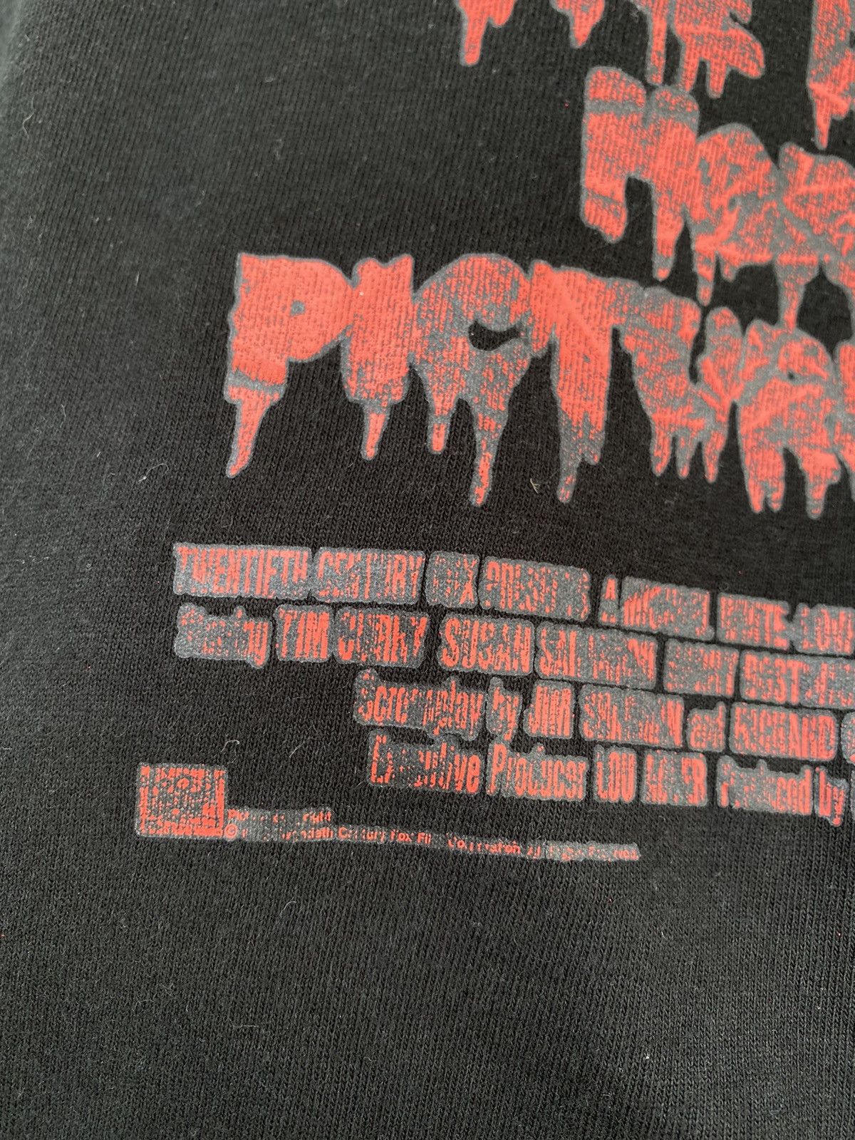 Expert Horror × Vintage Vintage 90s THE ROCKY HORROR Picture Show by FOTL Tee Size US L / EU 52-54 / 3 - 8 Thumbnail