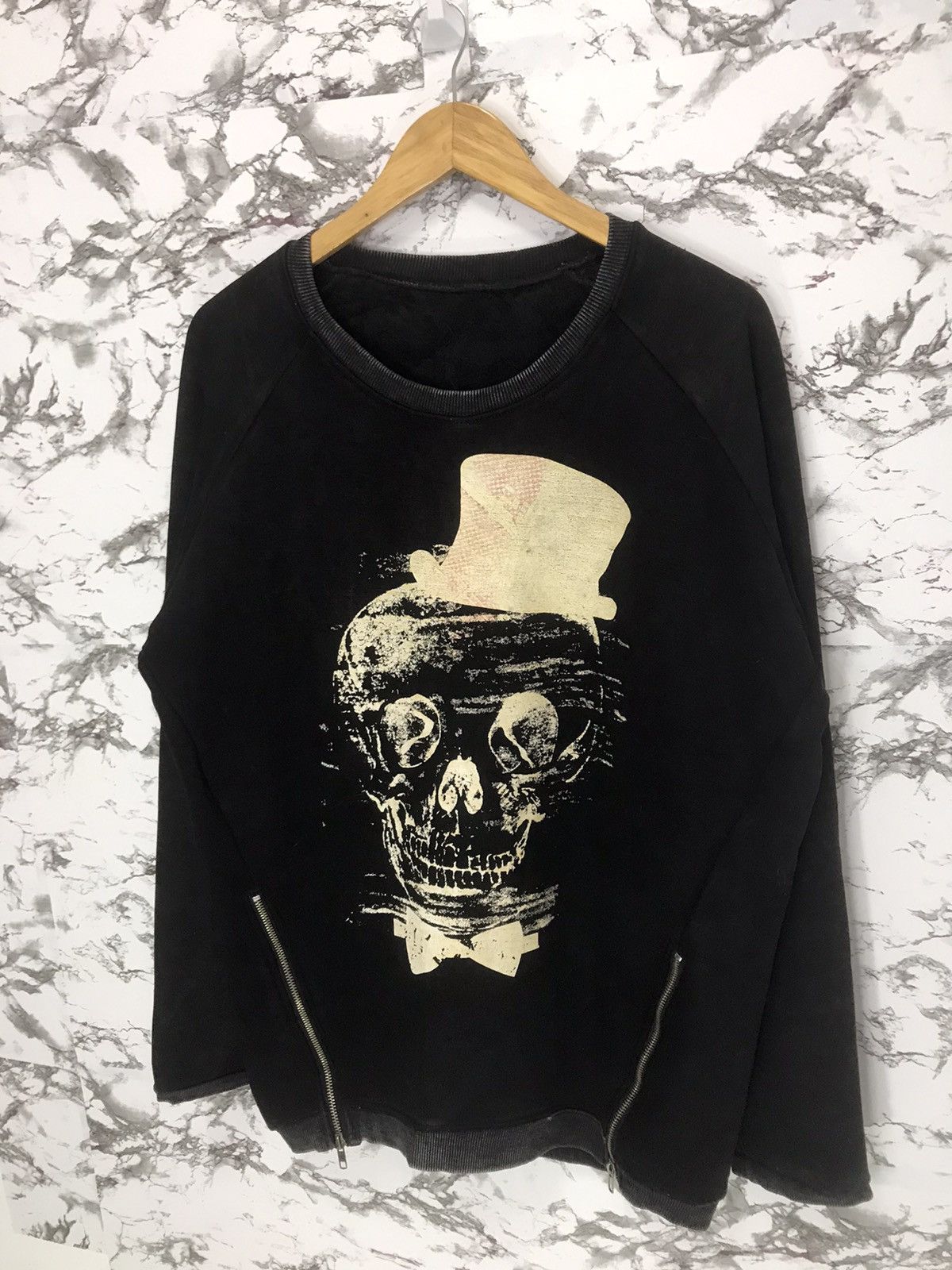 Japanese Brand × Seditionaries × Vintage Punk Skulls Big Logo Sweatshirt Size US L / EU 52-54 / 3 - 4 Thumbnail