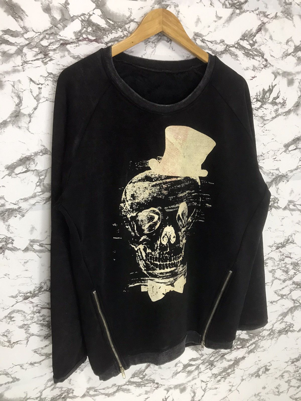 Japanese Brand × Seditionaries × Vintage Punk Skulls Big Logo Sweatshirt Size US L / EU 52-54 / 3 - 3 Thumbnail