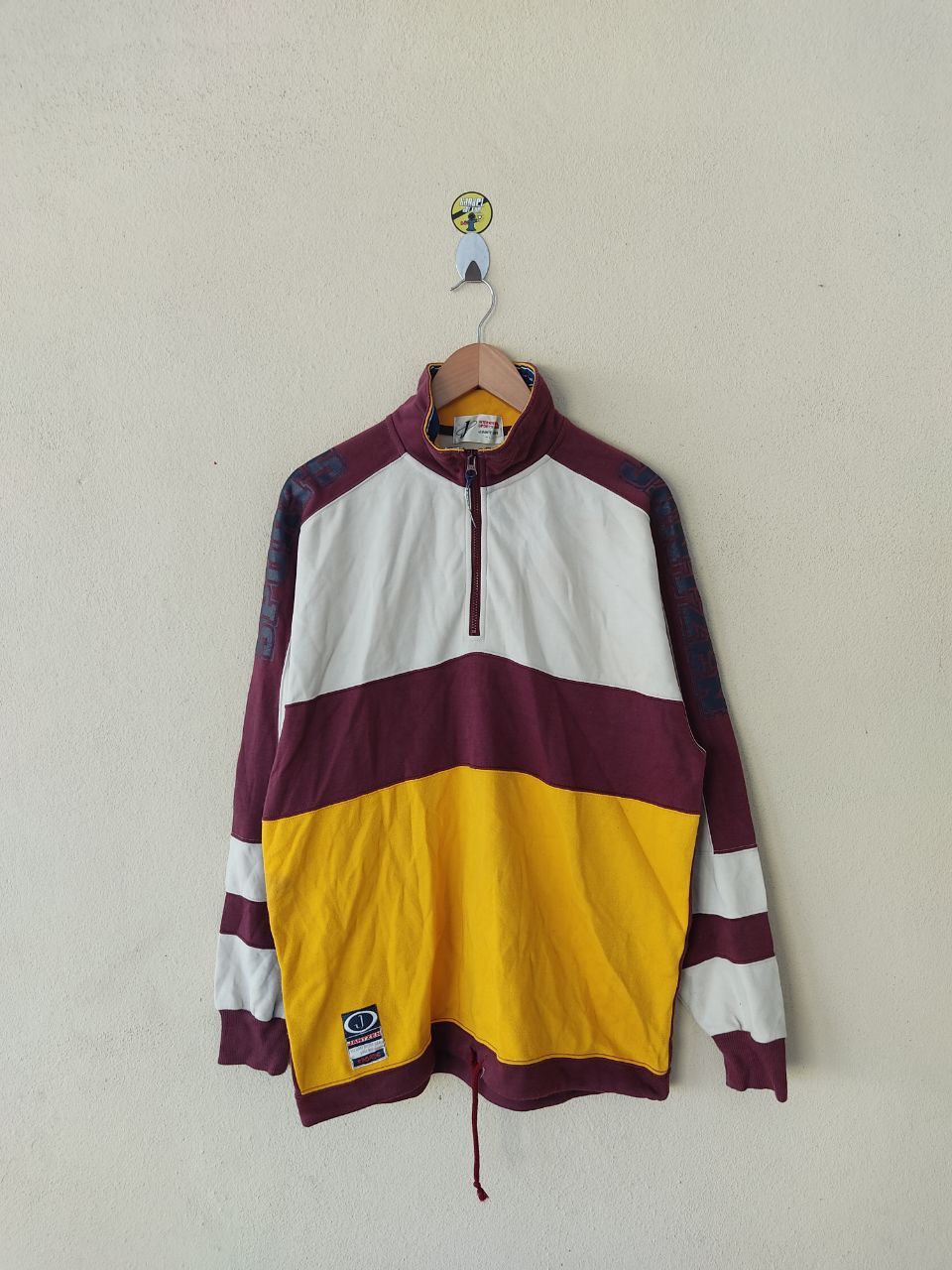 Jantzen × Japanese Brand × Vintage VINTAGE JANTZEN SPORTS MULTICOLOURED SWEATSHIRT Size US L / EU 52-54 / 3 - 1 Thumbnail