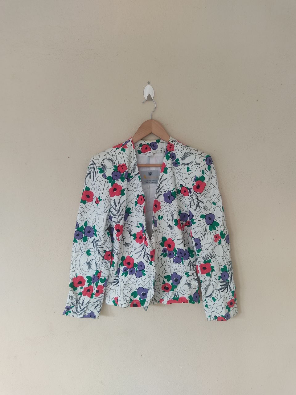 Aquascutum × Vintage AQUASCUTUM FLORAL BLAZERS Size US M / EU 48-50 / 2 - 1 Thumbnail