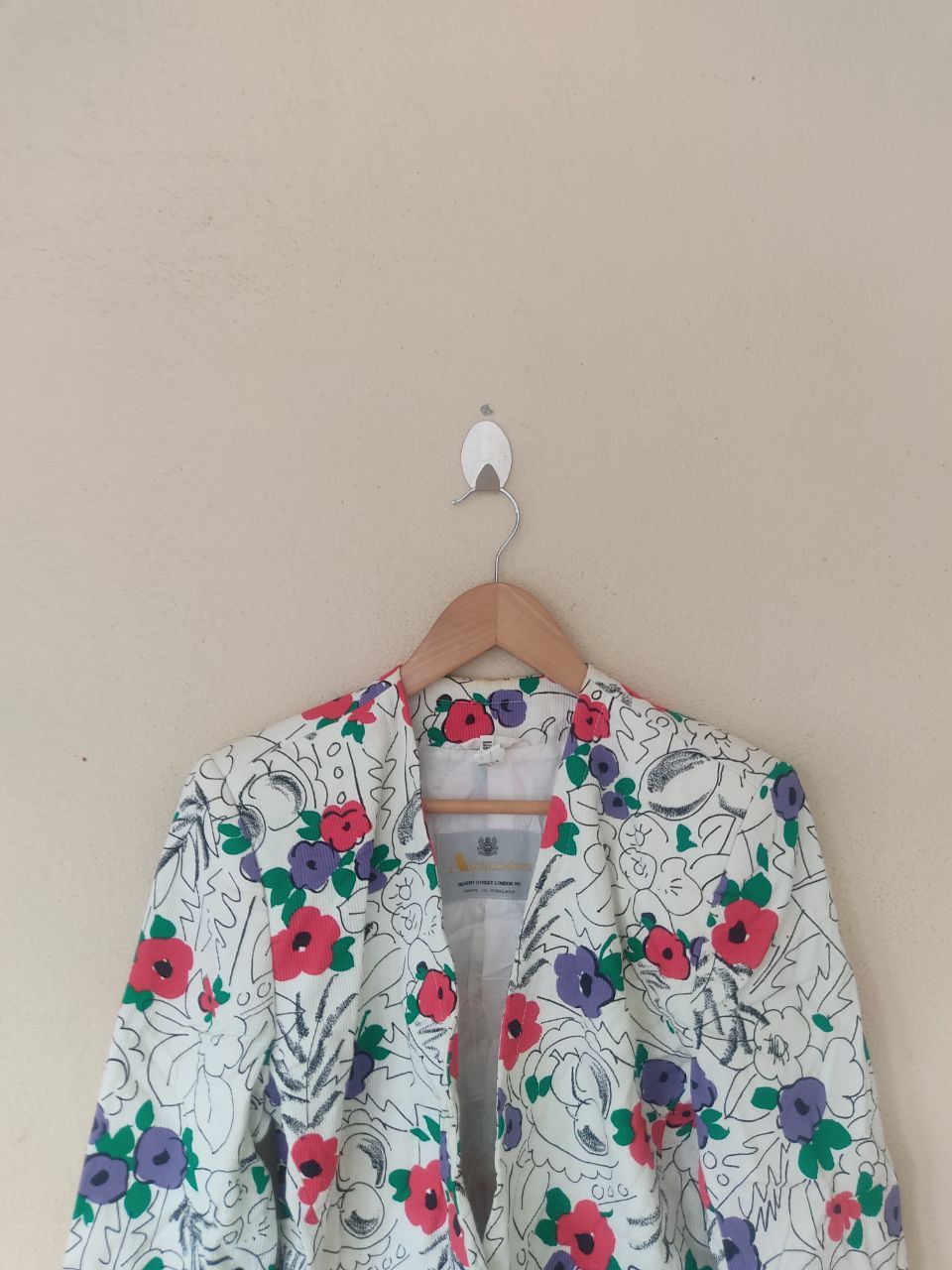 Aquascutum × Vintage AQUASCUTUM FLORAL BLAZERS Size US M / EU 48-50 / 2 - 3 Thumbnail
